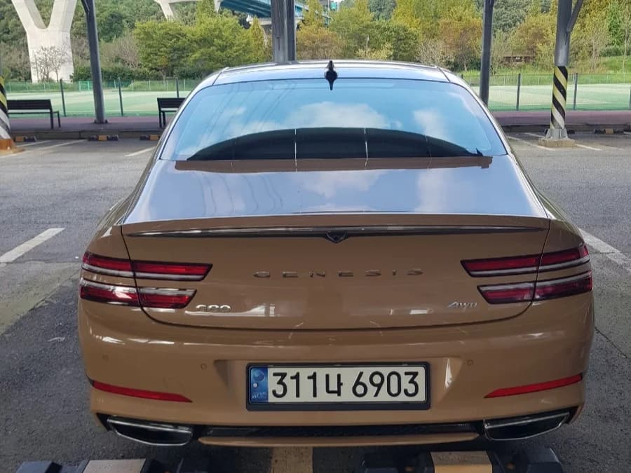 Genesis G80 Gasoline 2.5 Turbo AWD, 2021 г. 31630 км. — фото 4
