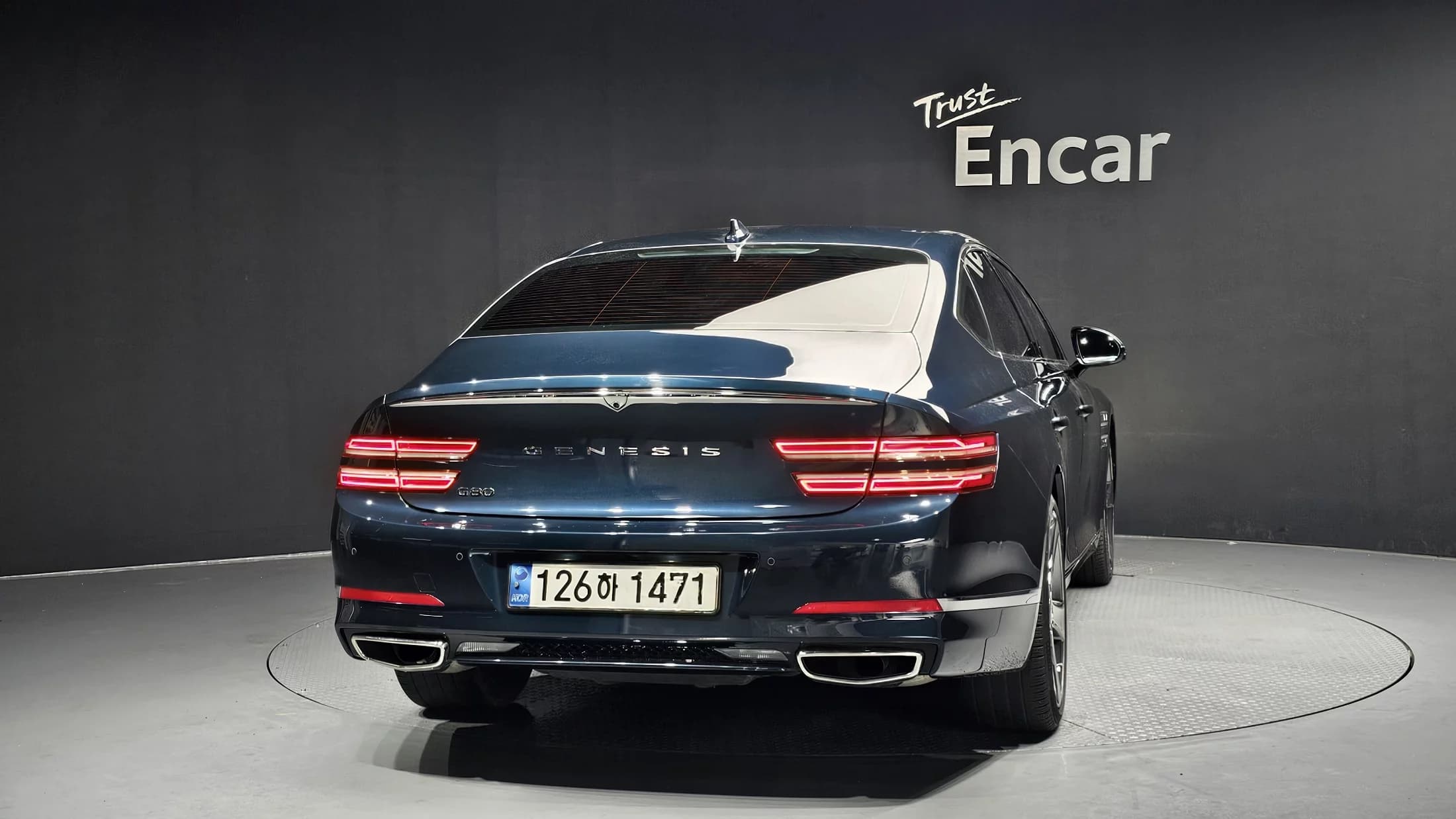 Genesis G80 Gasoline 2.5 Turbo 2WD, 2021 г. 80635 км. — фото 4