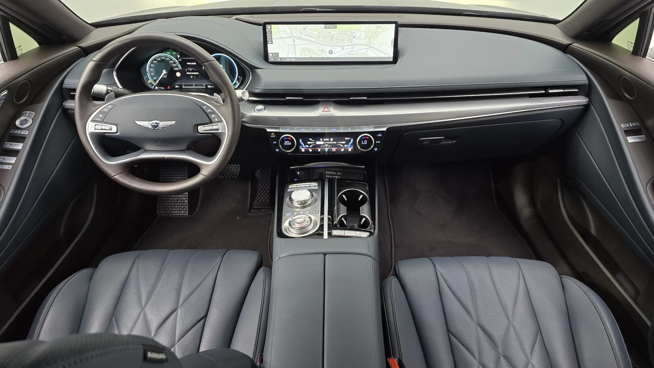 Genesis G80 Gasoline 2.5 Turbo 2WD, 2023 г. 72810 км. — фото 7