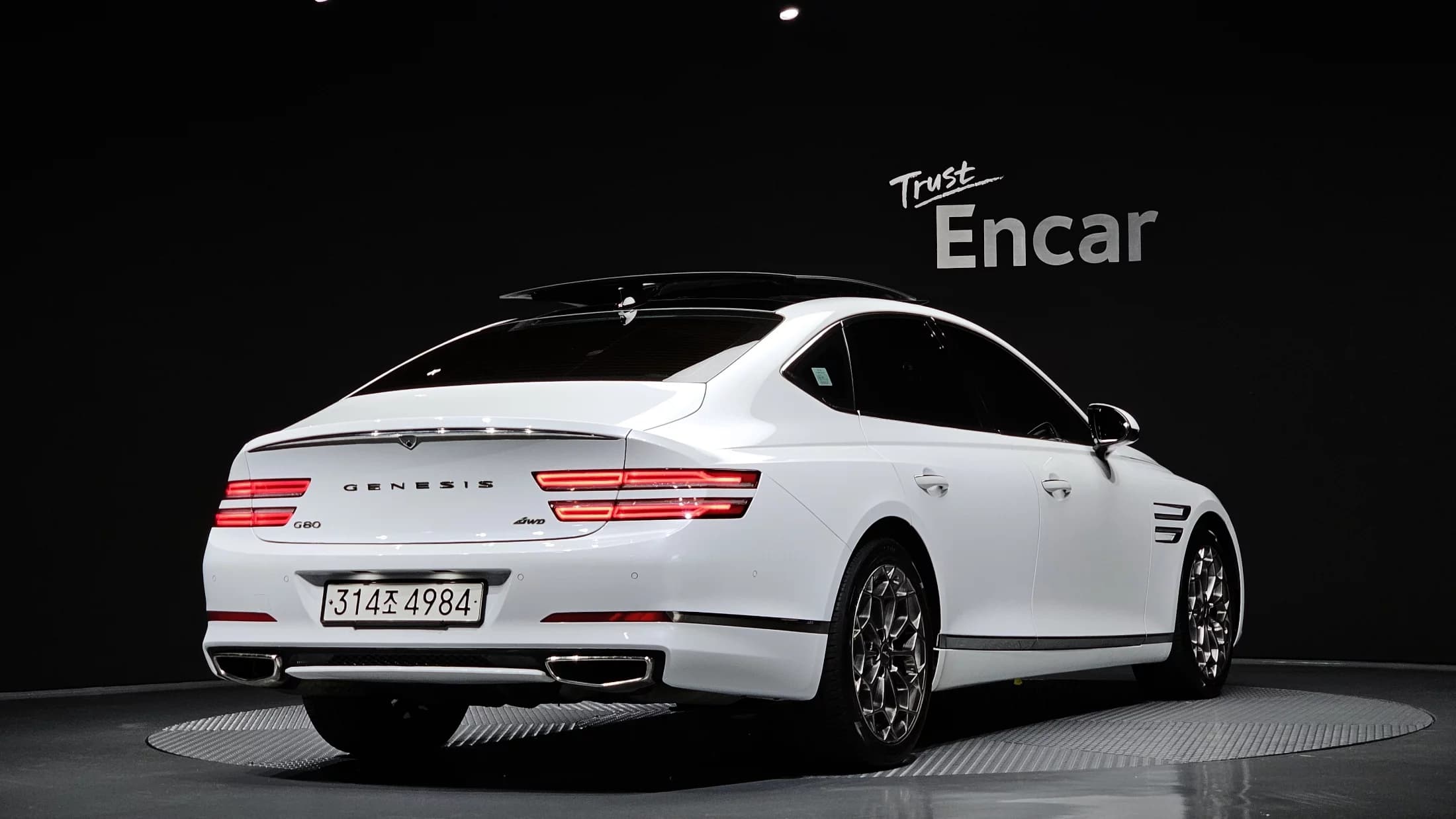 Genesis G80 Gasoline 2.5 Turbo AWD, 2021 г. 116982 км. — фото 2
