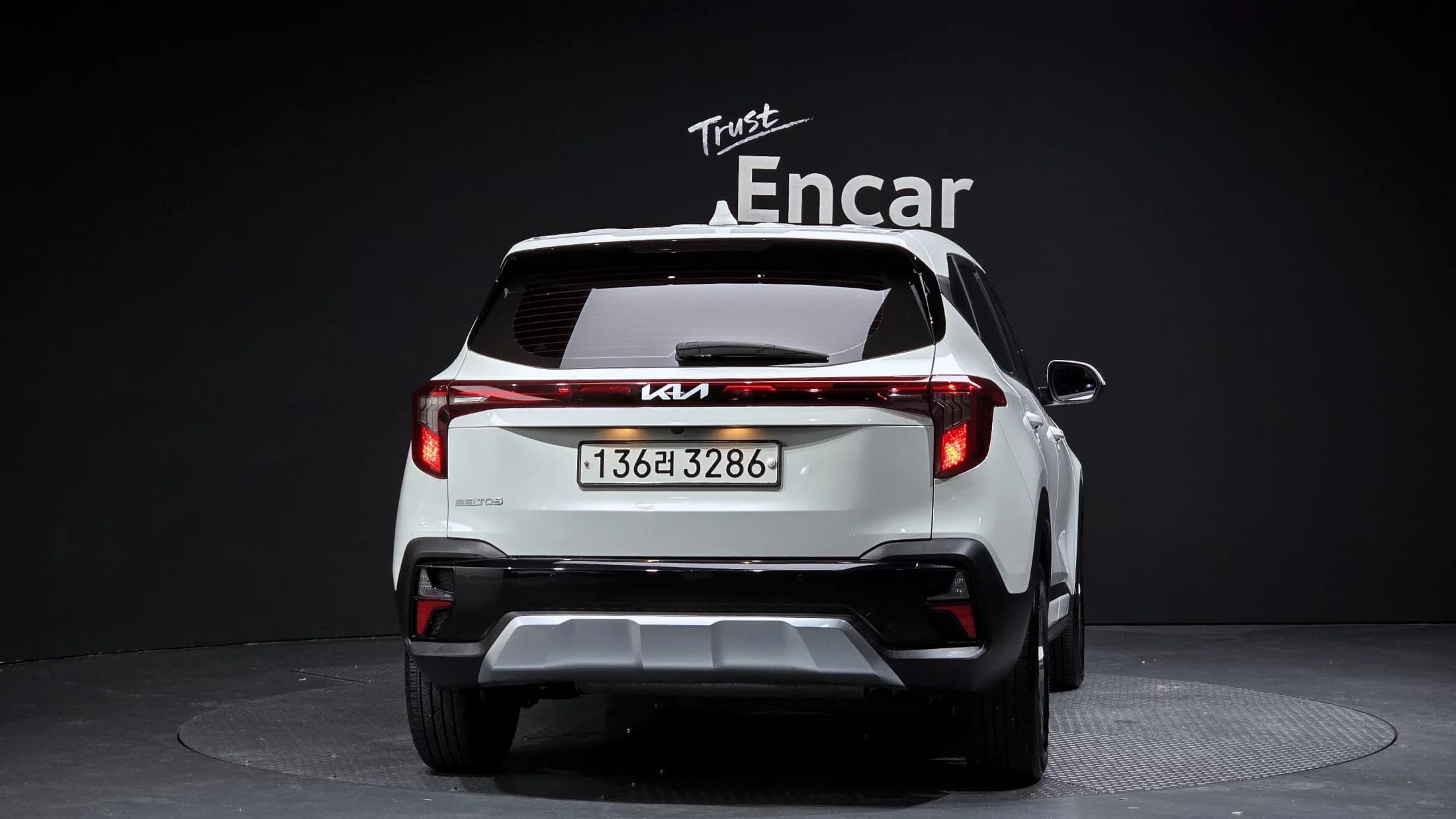 Kia Seltos Gasoline 1.6 Turbo 2WD Prestige, 2022 г. 93683 км. — фото 4