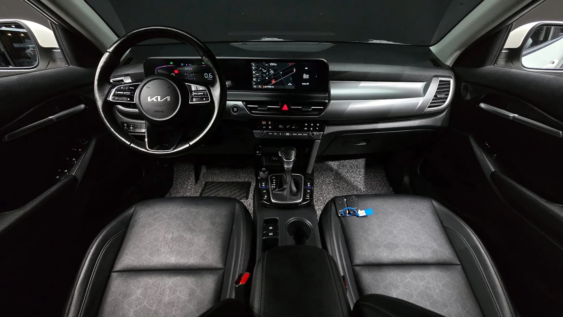 Kia Seltos Gasoline 1.6 Turbo 2WD Prestige, 2022 г. 93683 км. — фото 7