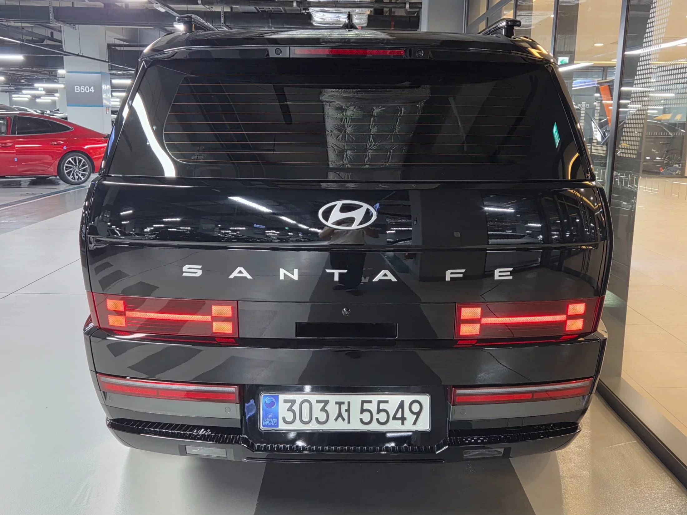 Hyundai Santa Fe HEV 1.6 2WD Calligraphy, гибрид, 2024 г. 14095 км. — фото 4