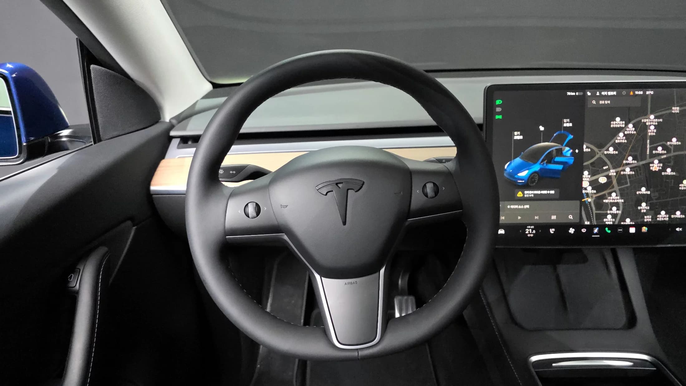 Tesla Model Y Standard Range, электромобиль, 2021 г. 43542 км. — фото 13
