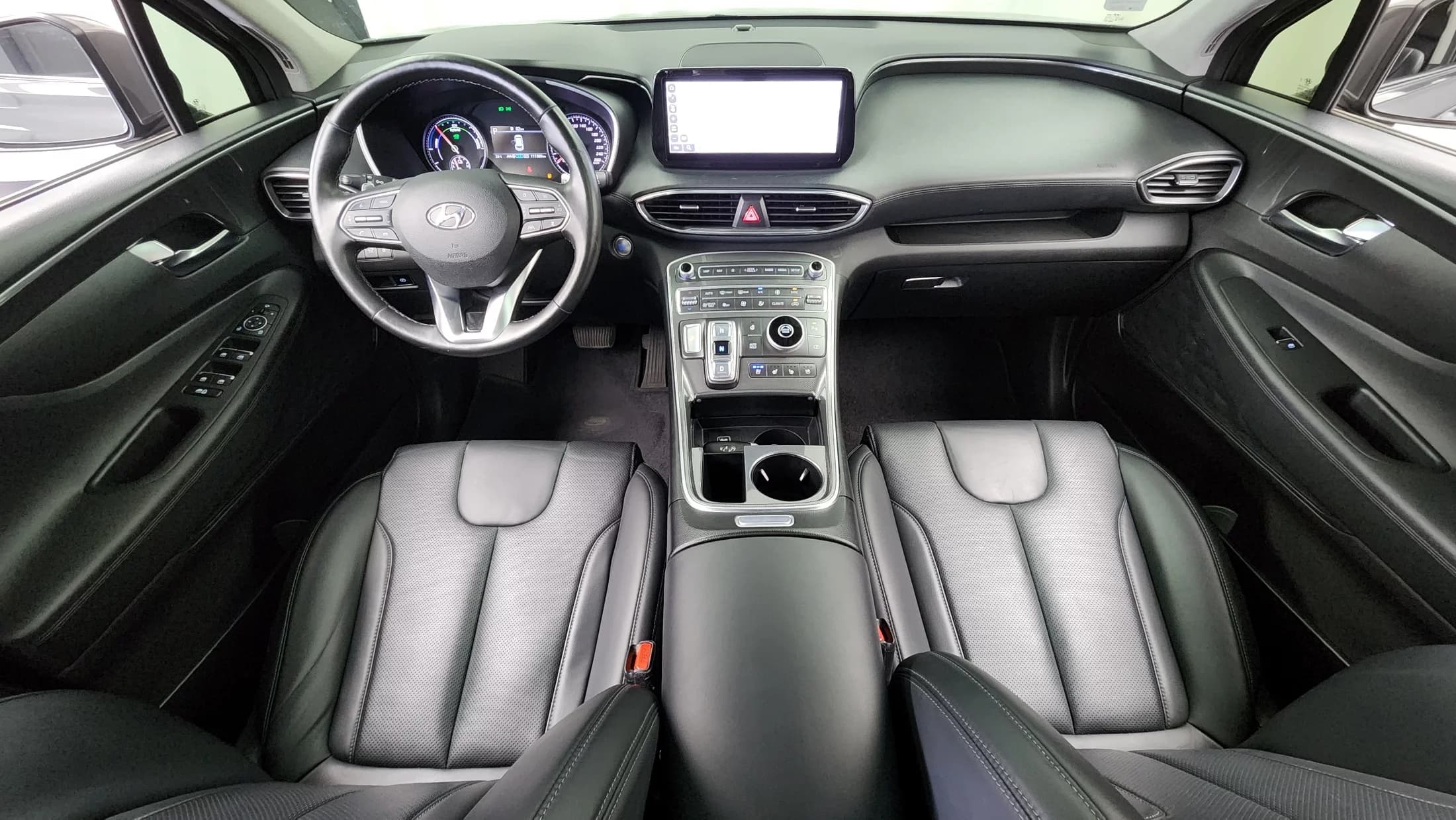 Hyundai Santa Fe HEV 1.6 2WD Prestige, гибрид, 2021 г. 111396 км. — фото 7