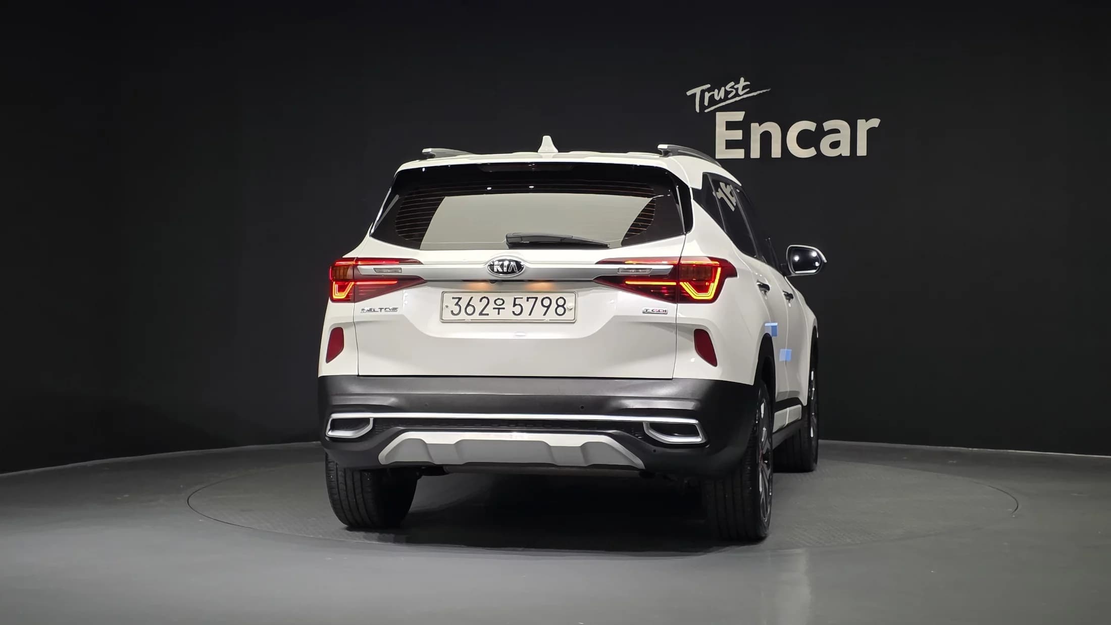 Kia Seltos Gasoline 1.6 Turbo 2WD Prestige, 2021 г. 70161 км. — фото 4
