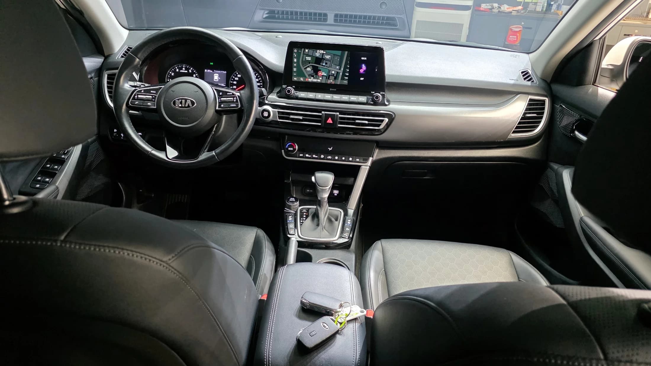 Kia Seltos Gasoline 1.6 Turbo 2WD Prestige, 2021 г. 70161 км. — фото 7