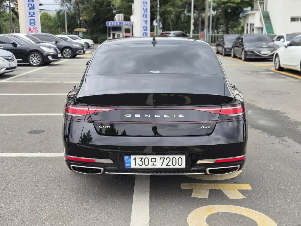 Genesis G90 Gasoline 3.5 Turbo AWD, 2022 г. 48868 км. — фото 4