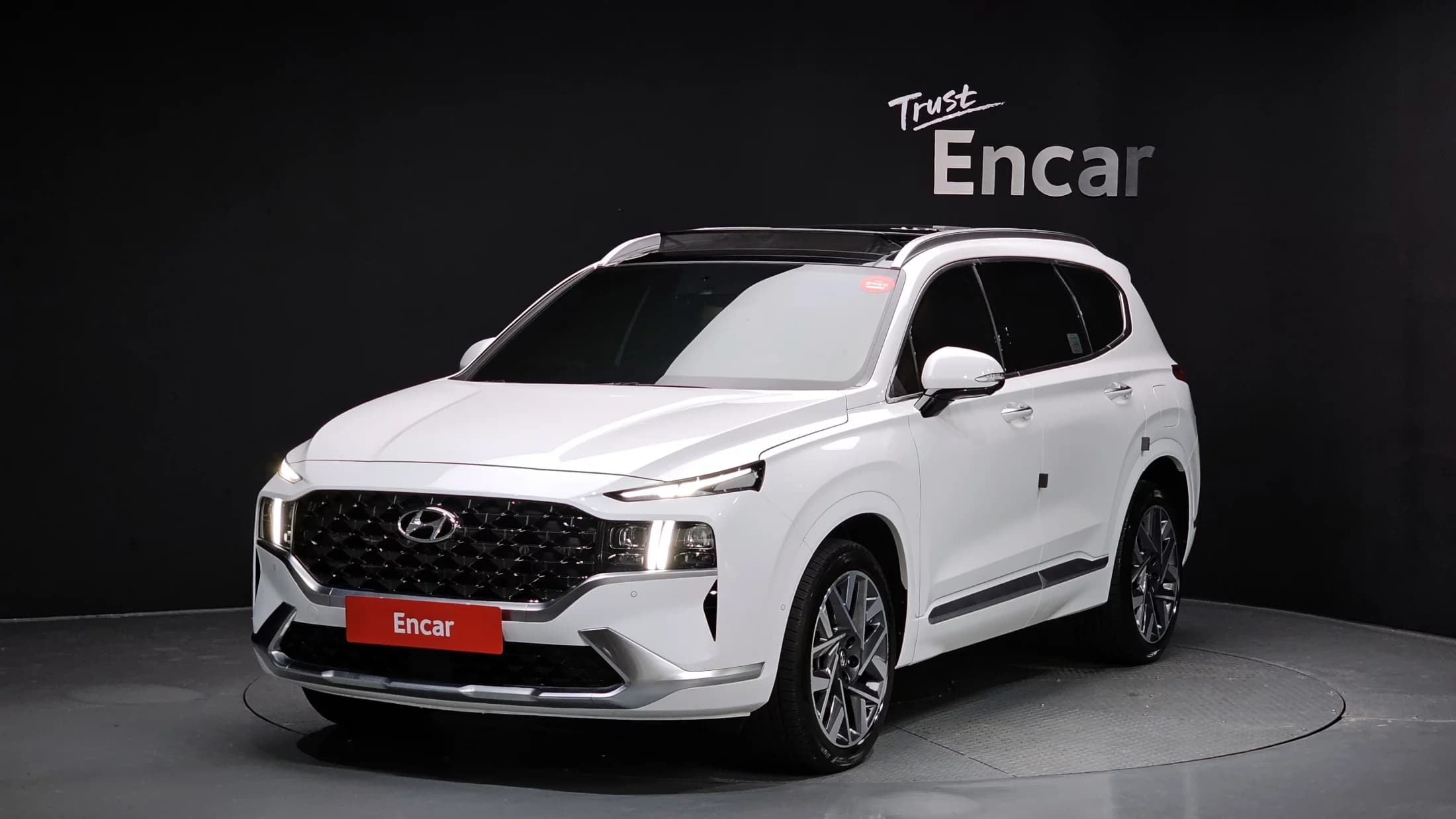 Hyundai Santa Fe Gasoline 2.5T 4WD Calligraphy, 2021 г. 56900 км.