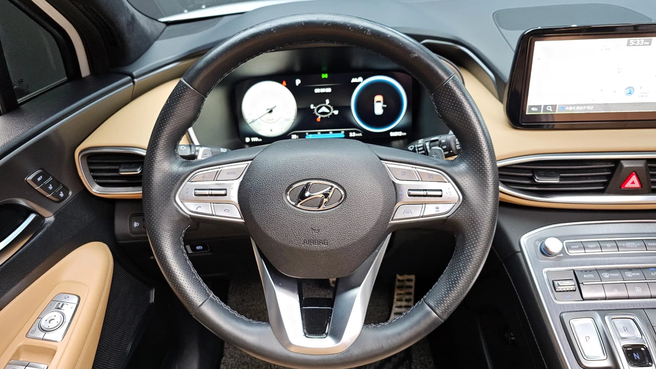 Hyundai Santa Fe Gasoline 2.5T 4WD Calligraphy, 2021 г. 56900 км. — фото 13