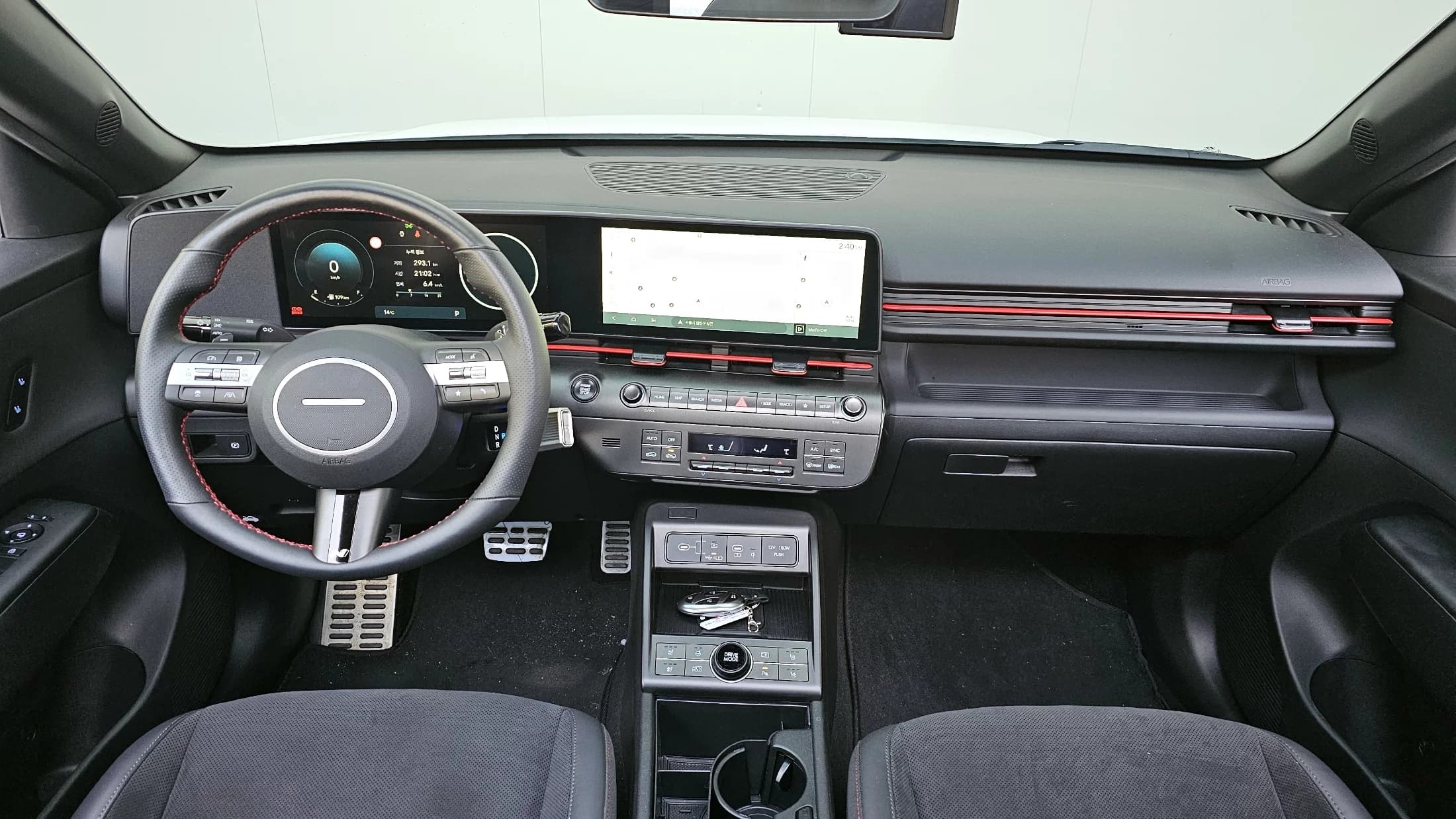 Hyundai Kona Gasoline 1.6 Turbo 2WD Inspiration, 2023 г. 12438 км. — фото 7
