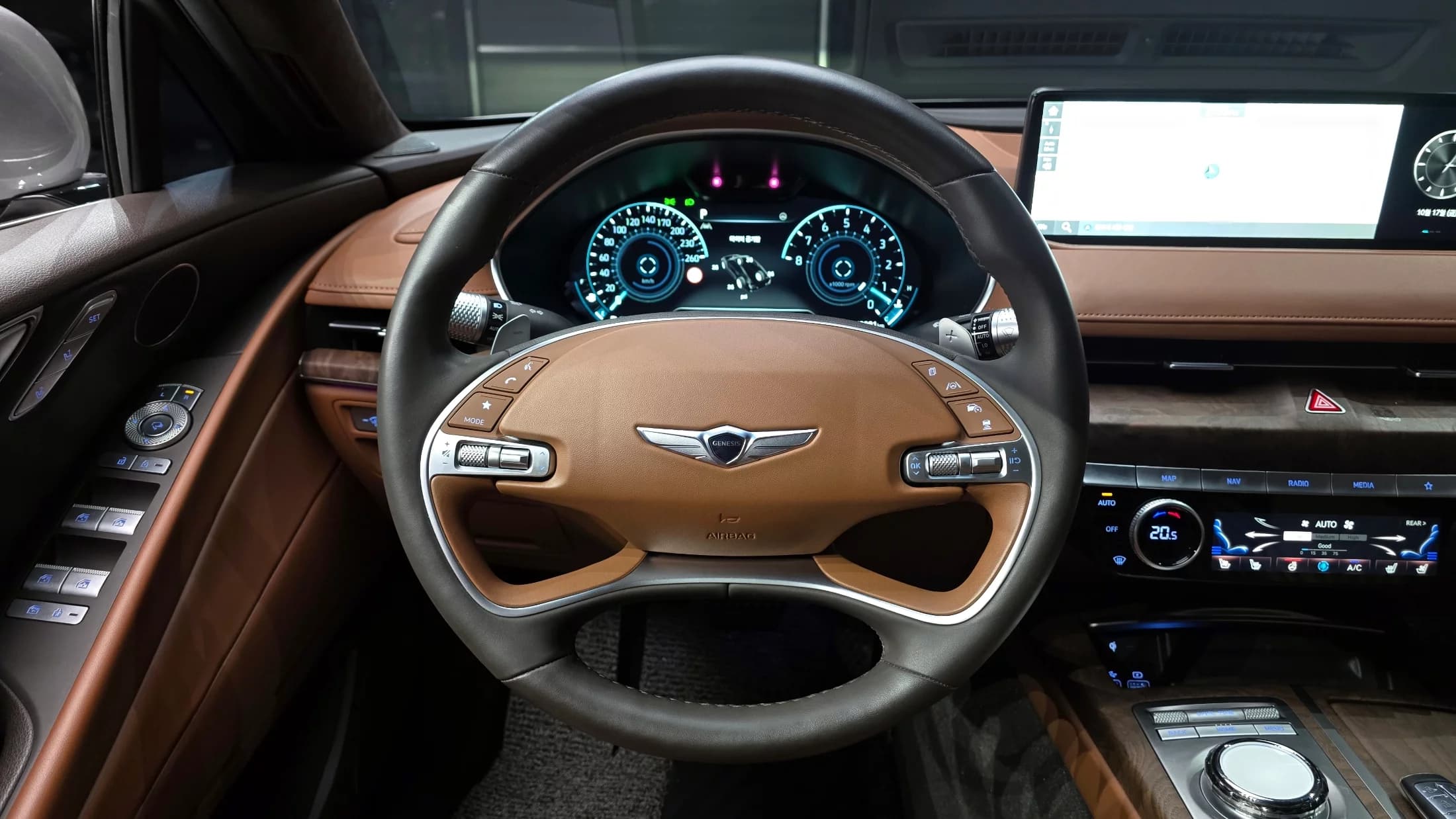 Genesis G80 Gasoline 3.5 Turbo AWD, 2023 г. 49885 км. — фото 13