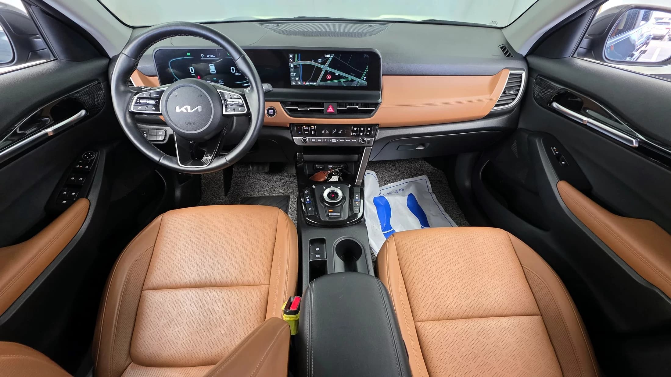Kia Seltos Gasoline 1.6 Turbo 2WD Signature, 2023 г. 21293 км. — фото 7