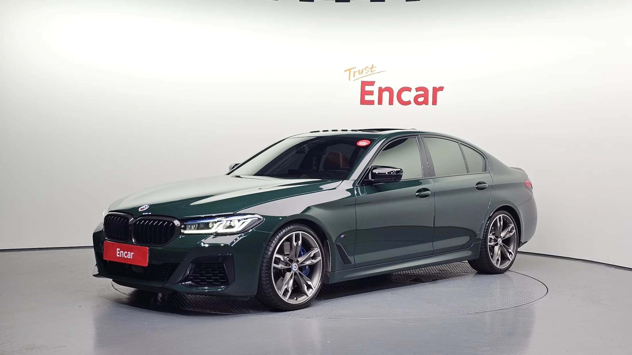 BMW 5-Series M550i xDrive, 2021 г. 55981 км.