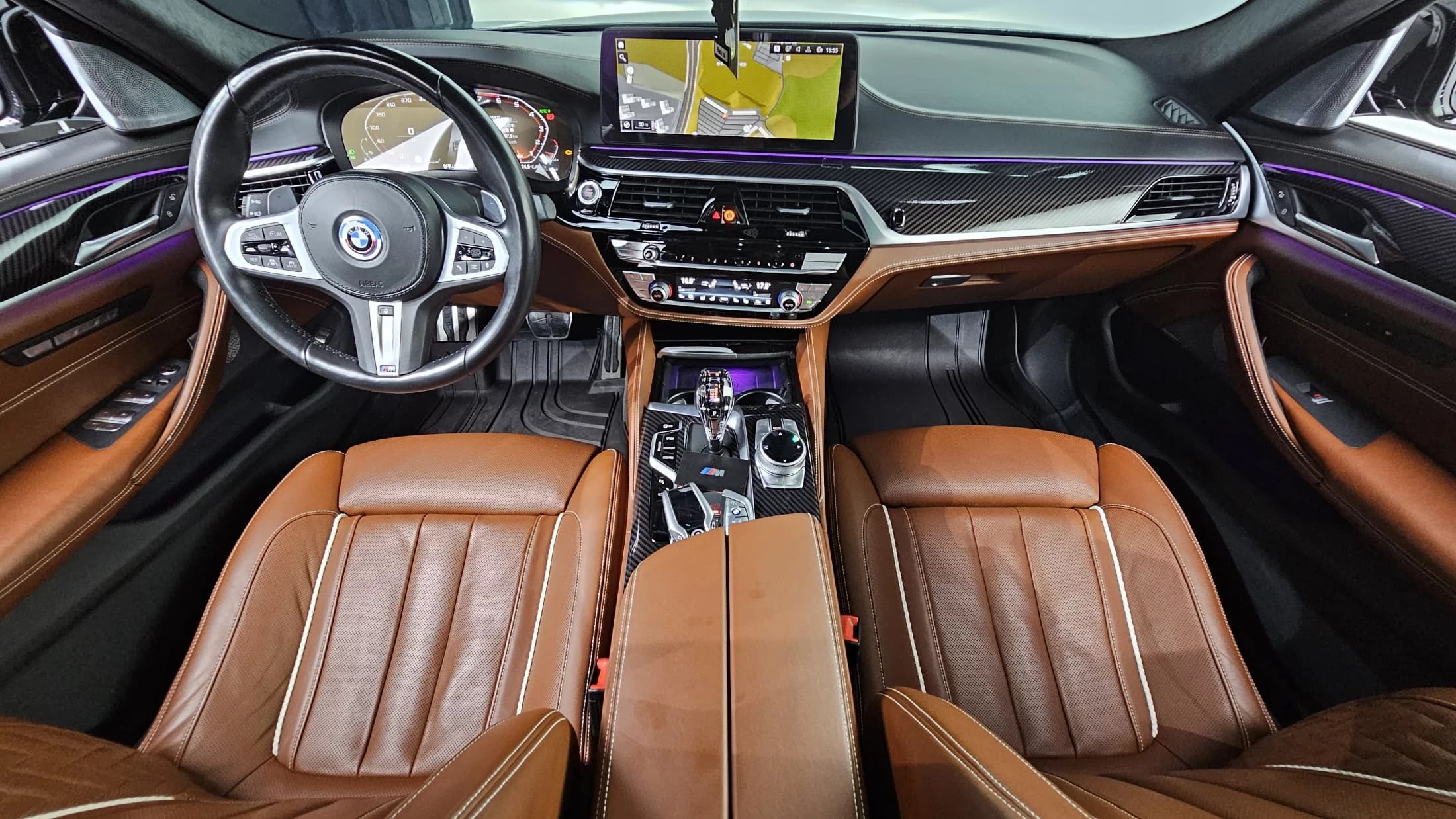 BMW 5-Series M550i xDrive, 2021 г. 55981 км. — фото 7