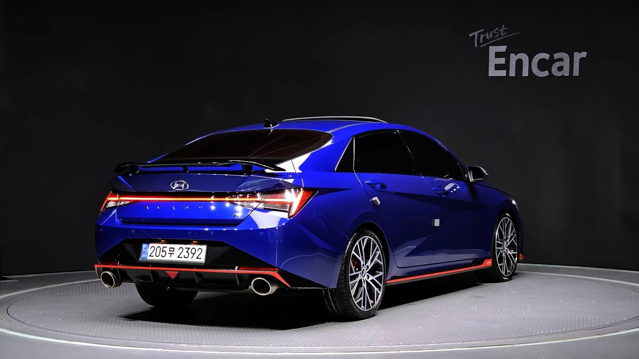 Hyundai AVANTE (Хендай Элантра) 2.0 N, 2022 г. 52071 км. — фото 2