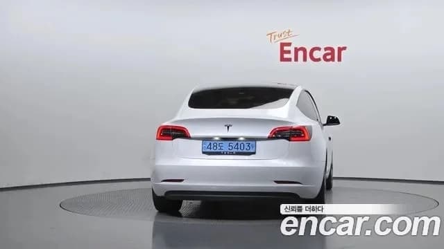 Tesla MODEL 3 Standard Range Plue, электромобиль, 2021 г. 99488 км. — фото 4