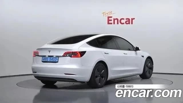 Tesla MODEL 3 Standard Range Plue, электромобиль, 2021 г. 99488 км. — фото 5