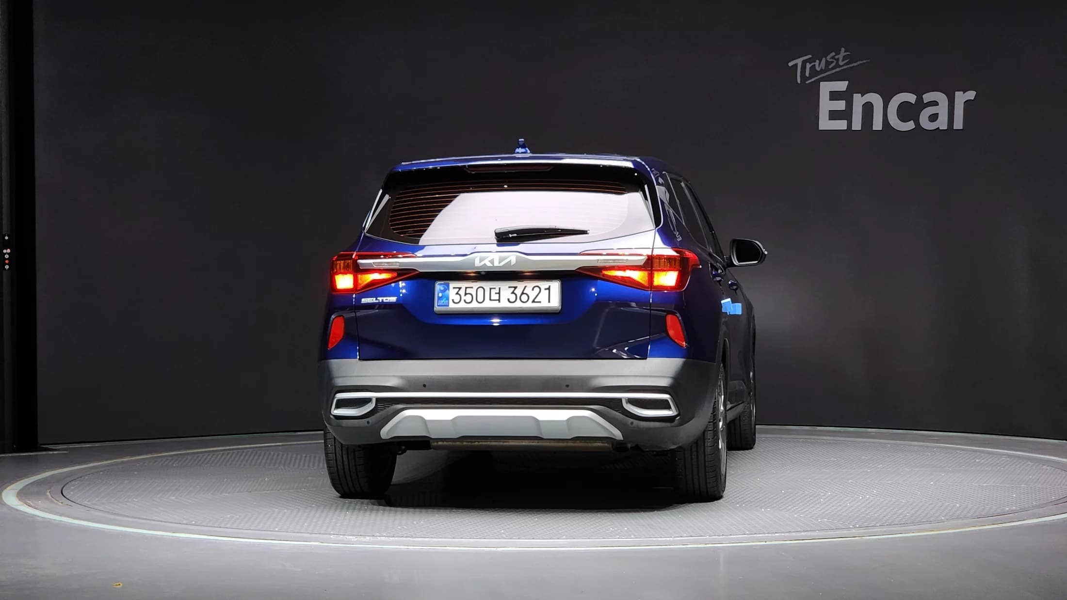Kia Seltos Gasoline 1.6 Turbo 2WD Prestige, 2021 г. 106633 км. — фото 4