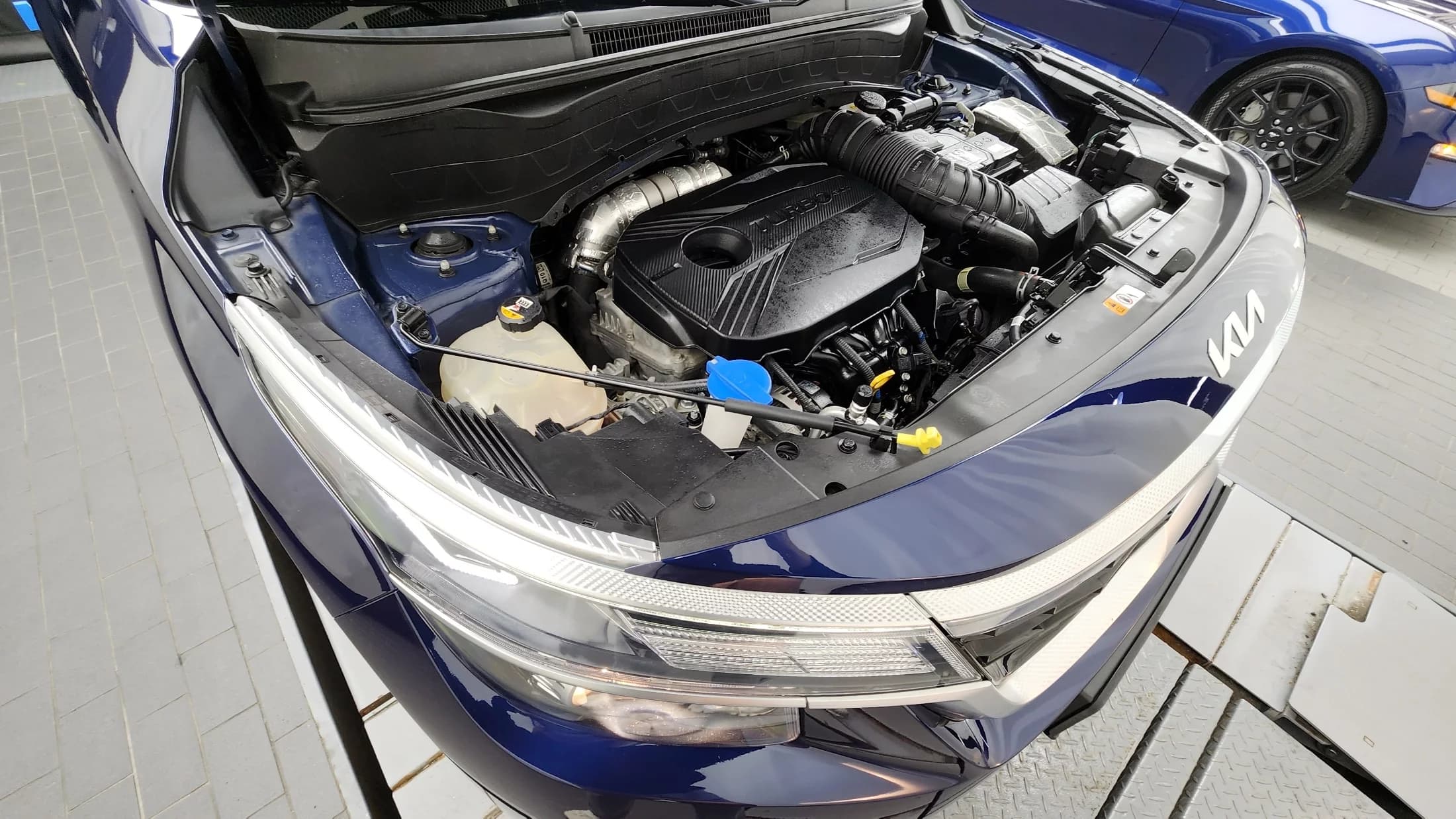 Kia Seltos Gasoline 1.6 Turbo 2WD Prestige, 2021 г. 106633 км. — фото 6