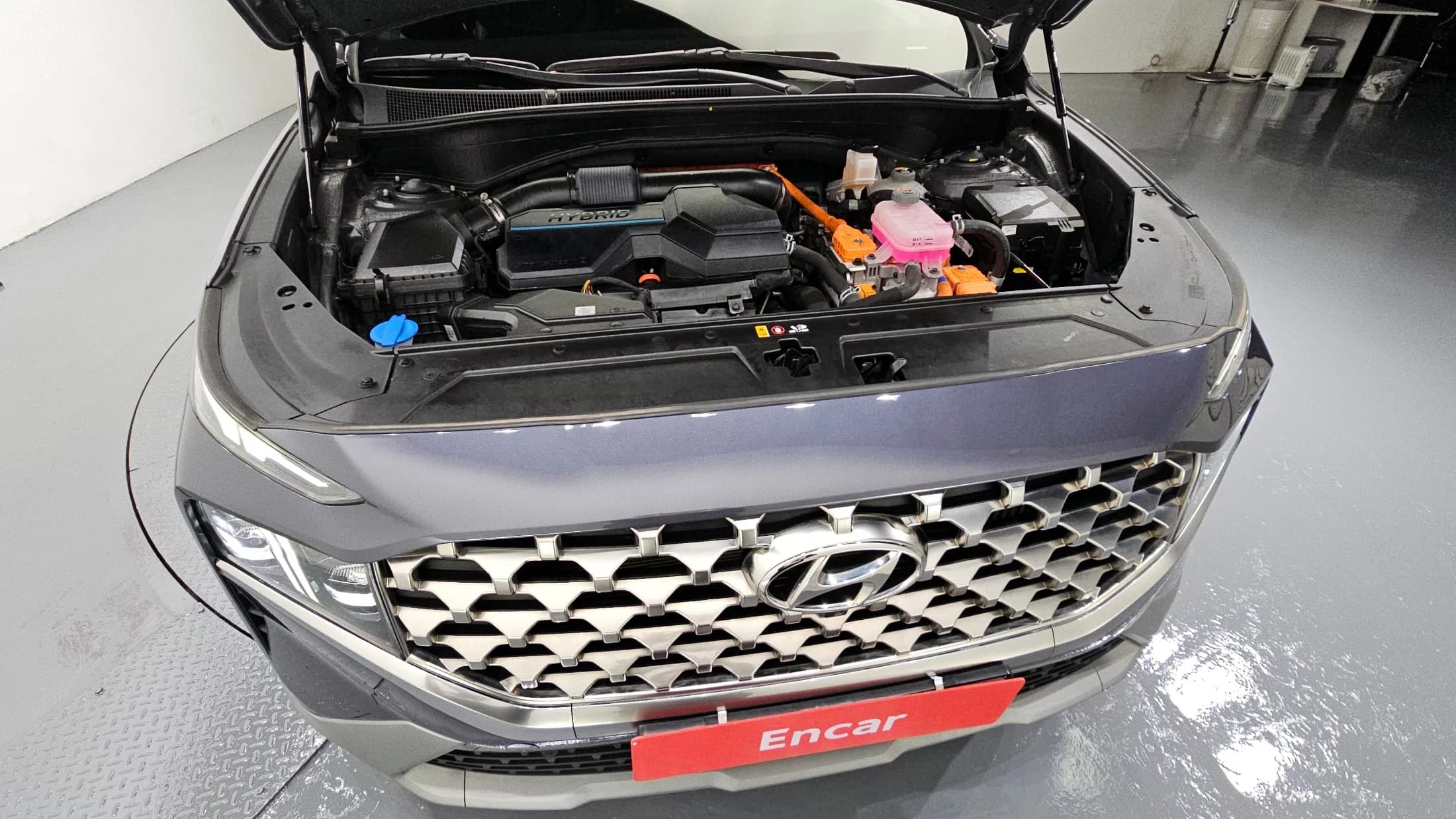 Hyundai Santa Fe HEV 1.6 2WD Prestige, гибрид, 2021 г. 48990 км. — фото 6