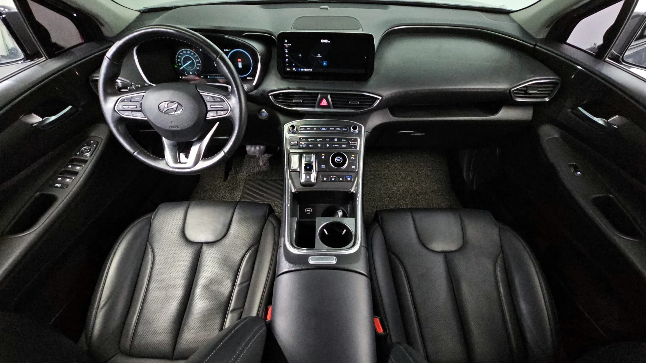Hyundai Santa Fe HEV 1.6 2WD Prestige, гибрид, 2021 г. 48990 км. — фото 7