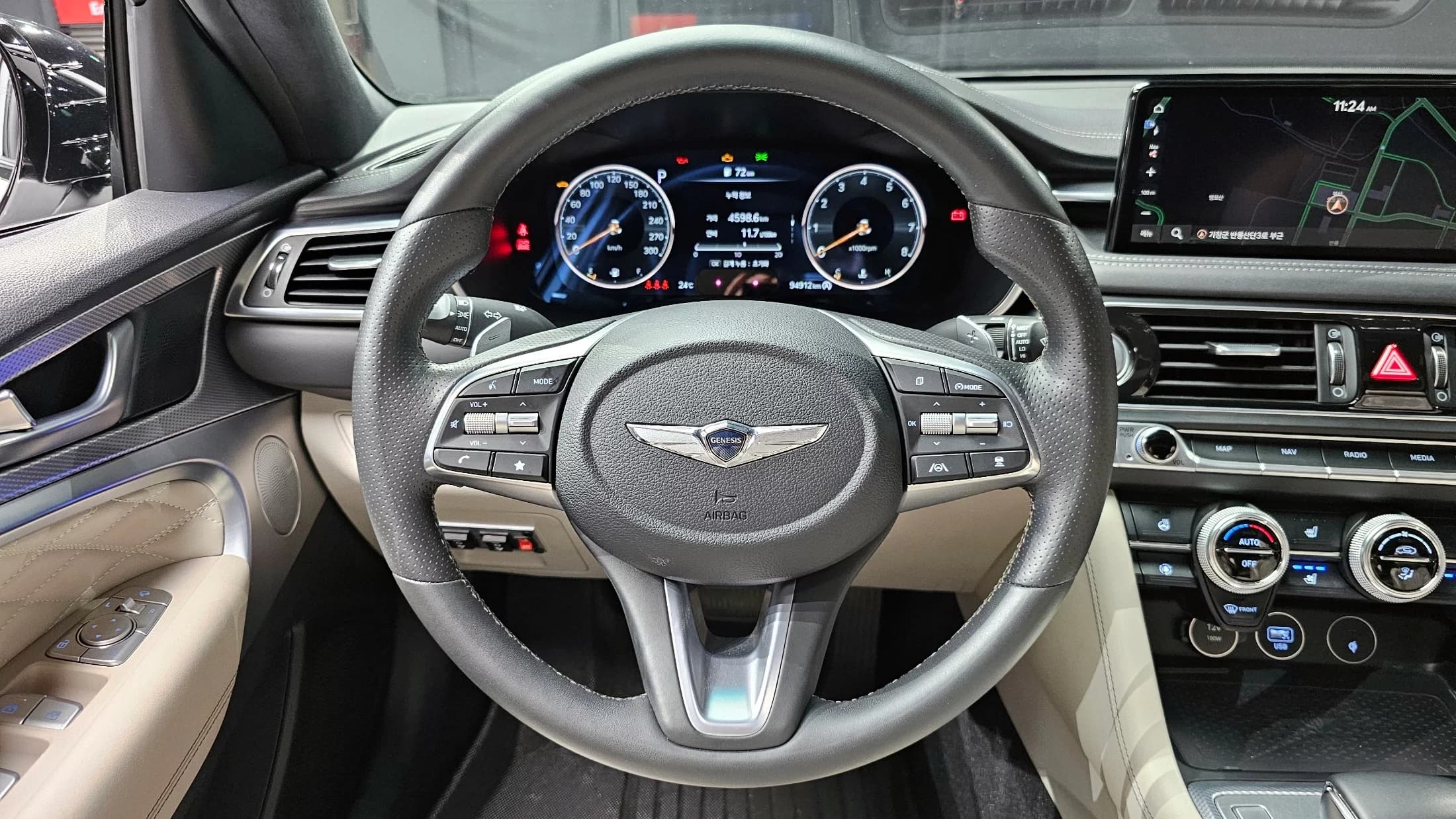 Genesis G70 Gasoline 2.0T 4WD, 2021 г. 95033 км. — фото 13