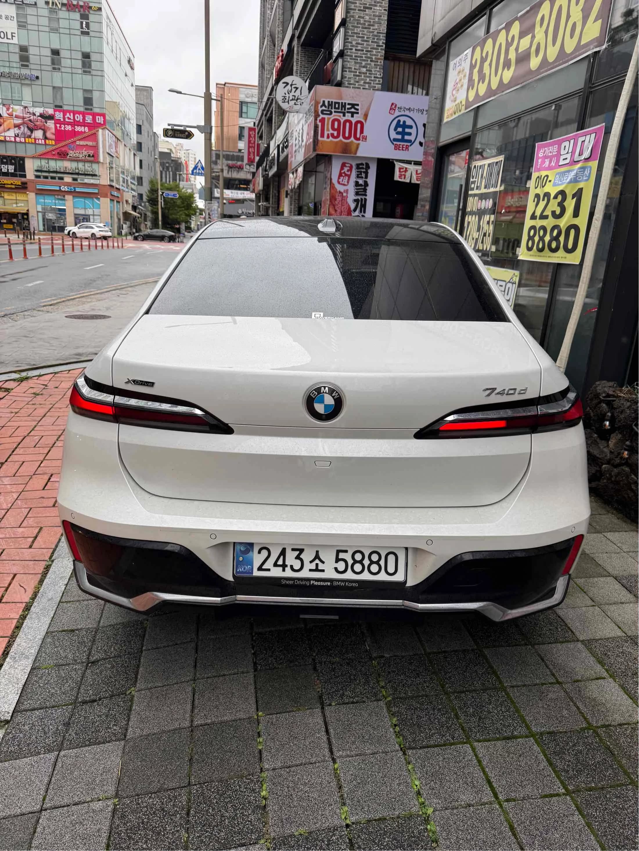 BMW 7-Series 740d xDrive M Sport, 2025 г. 9042 км. — фото 4