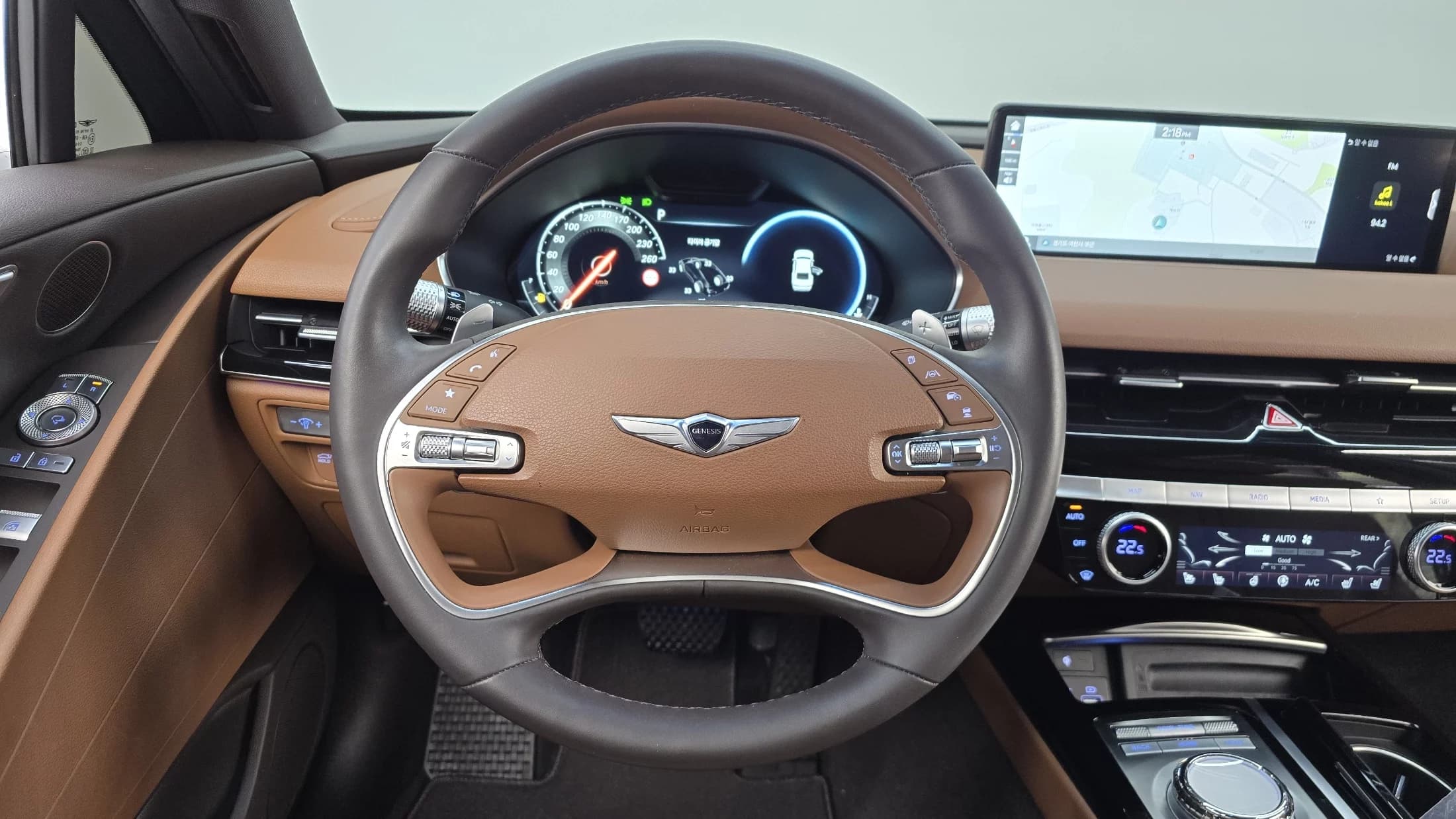 Genesis G80 Gasoline 2.5 Turbo AWD, 2023 г. 36886 км. — фото 13