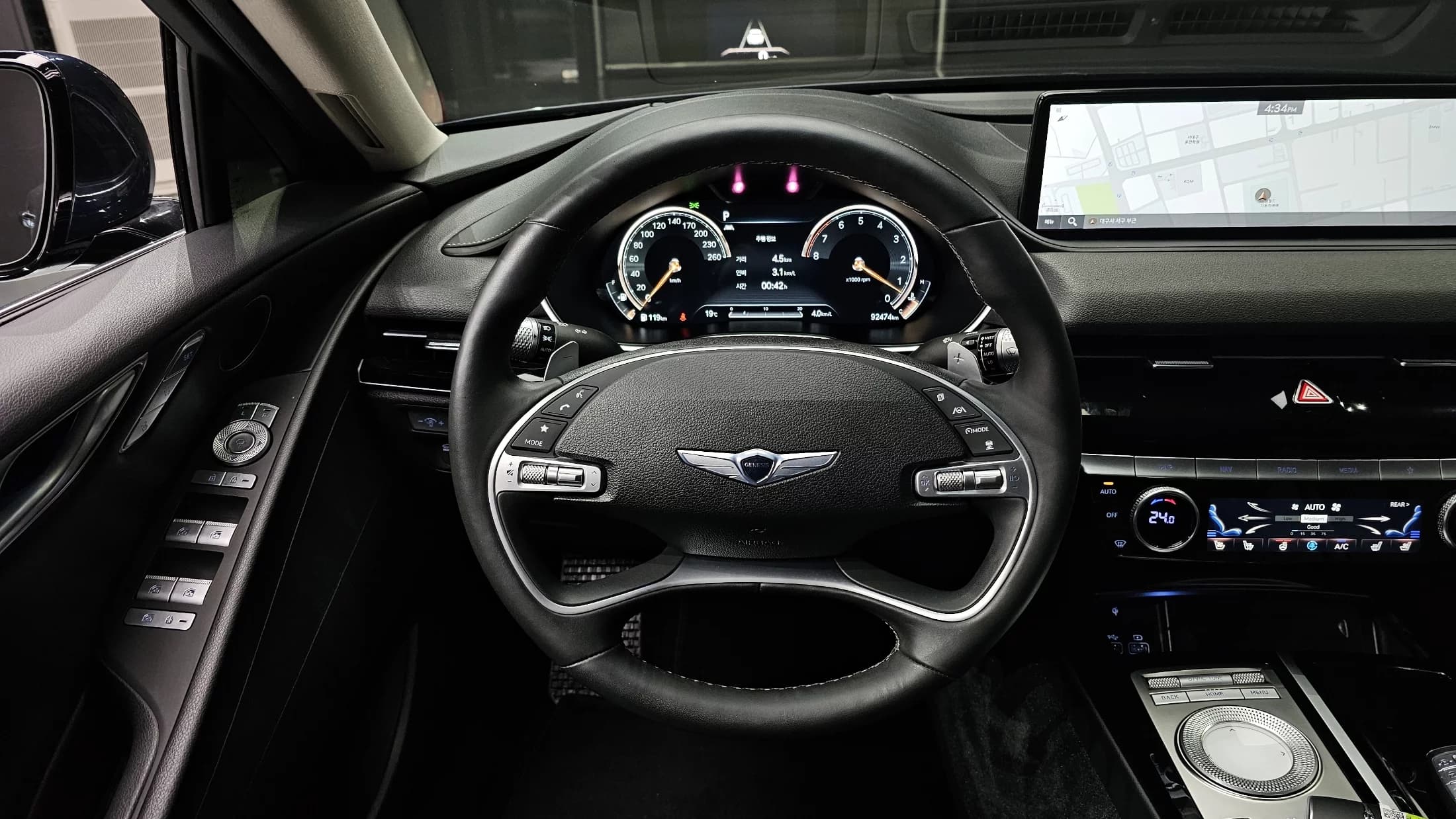 Genesis G80 Gasoline 3.5 Turbo 2WD, 2021 г. 92525 км. — фото 13