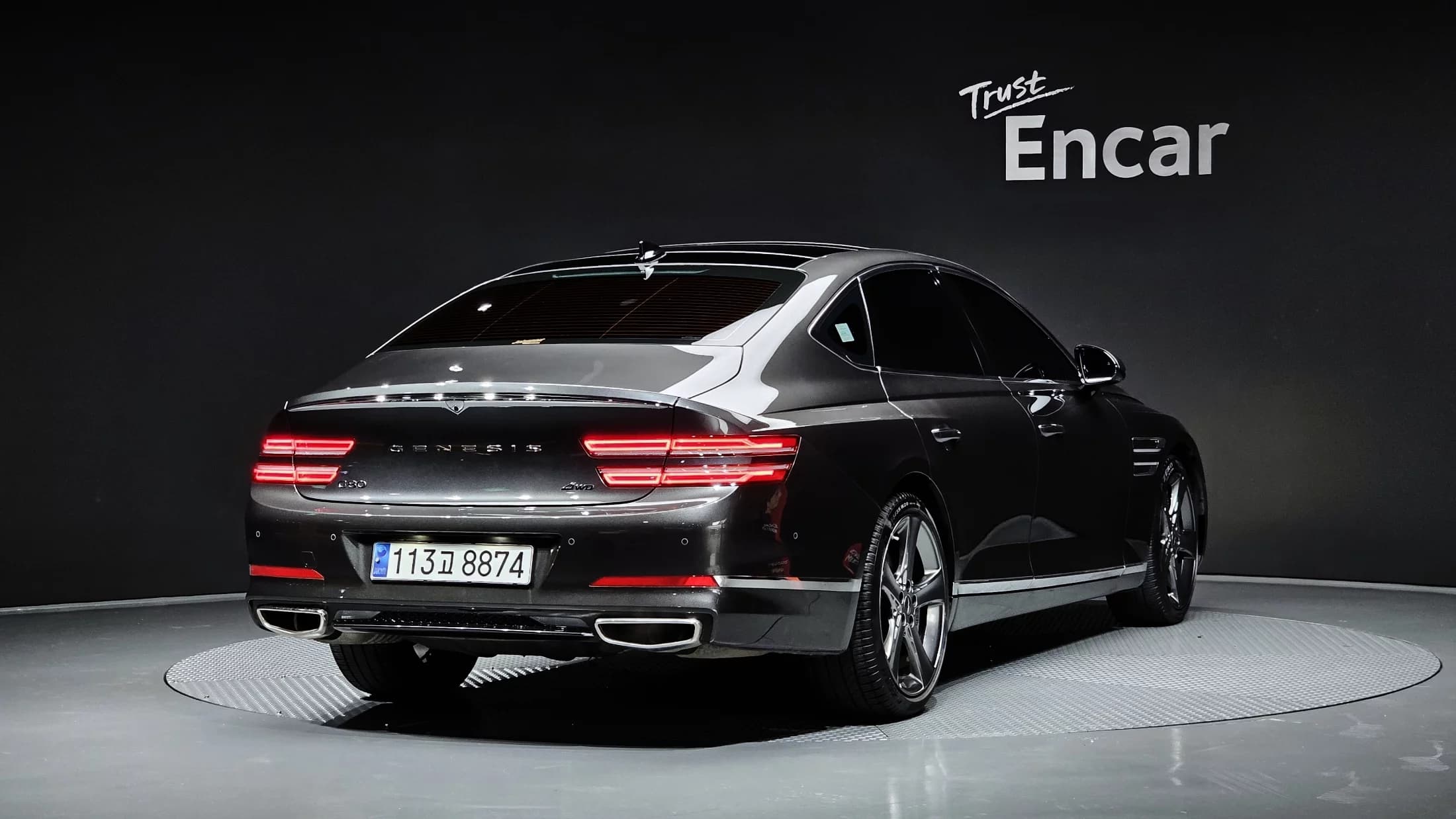 Genesis G80 Gasoline 2.5 Turbo AWD, 2023 г. 33144 км. — фото 2