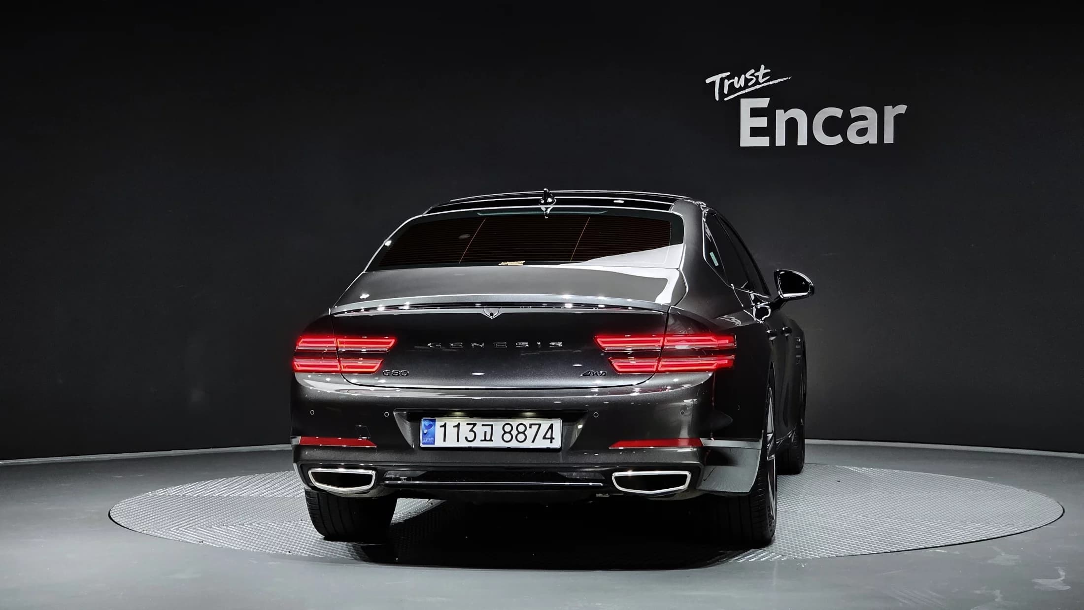 Genesis G80 Gasoline 2.5 Turbo AWD, 2023 г. 33144 км. — фото 4