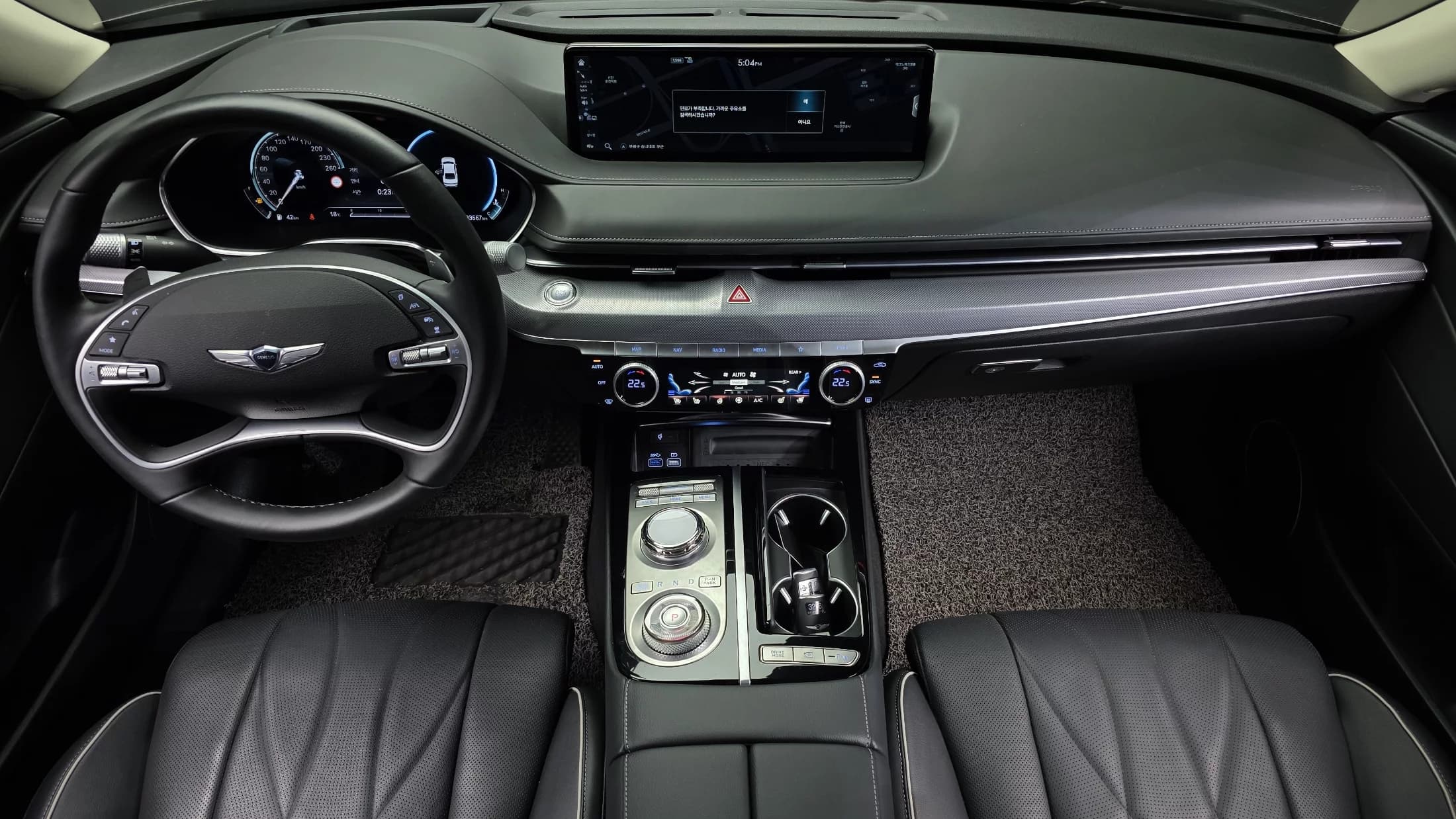 Genesis G80 Gasoline 2.5 Turbo AWD, 2023 г. 33622 км. — фото 7