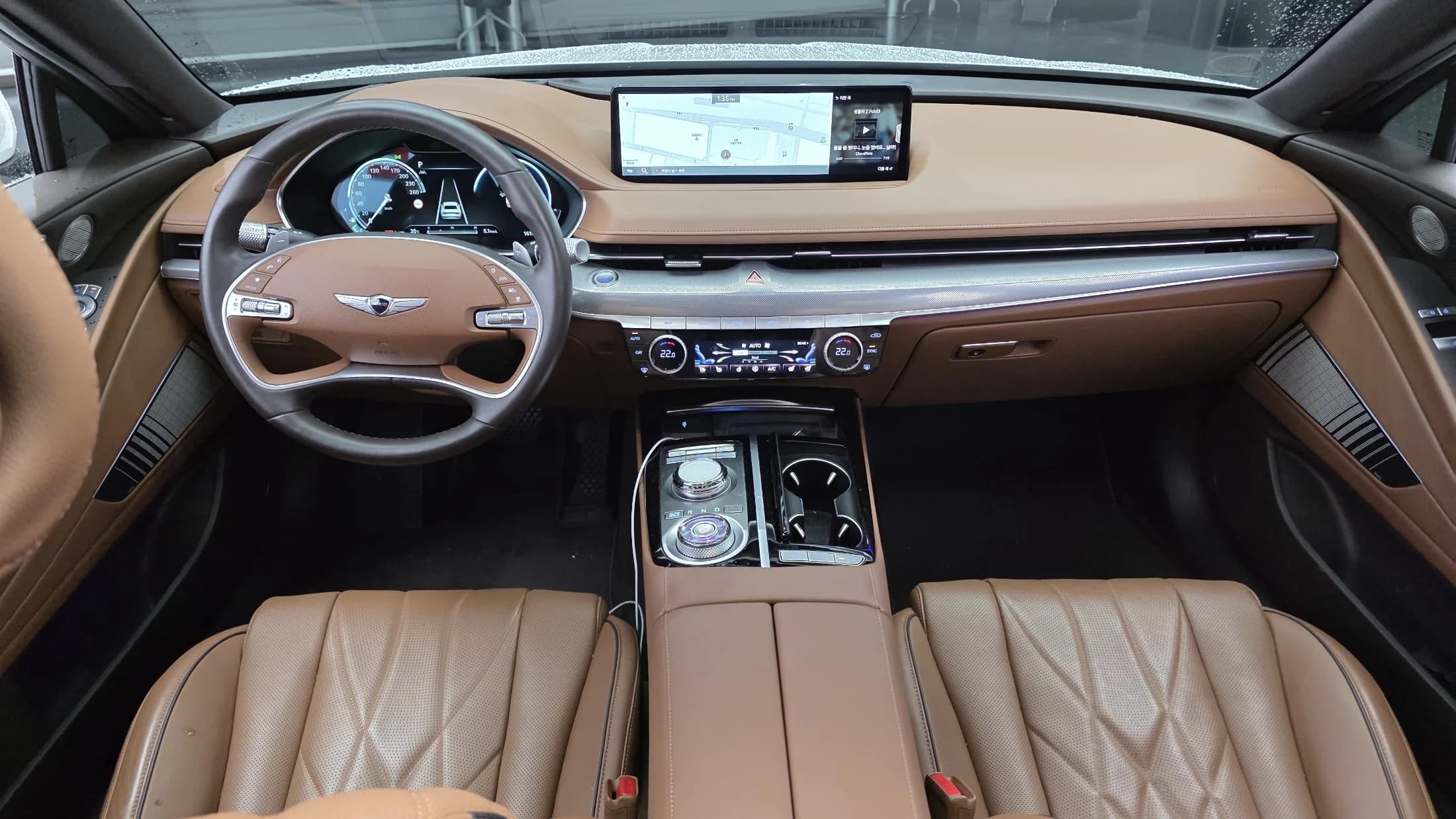 Genesis G80 Gasoline 2.5 Turbo AWD, 2023 г. 16216 км. — фото 7