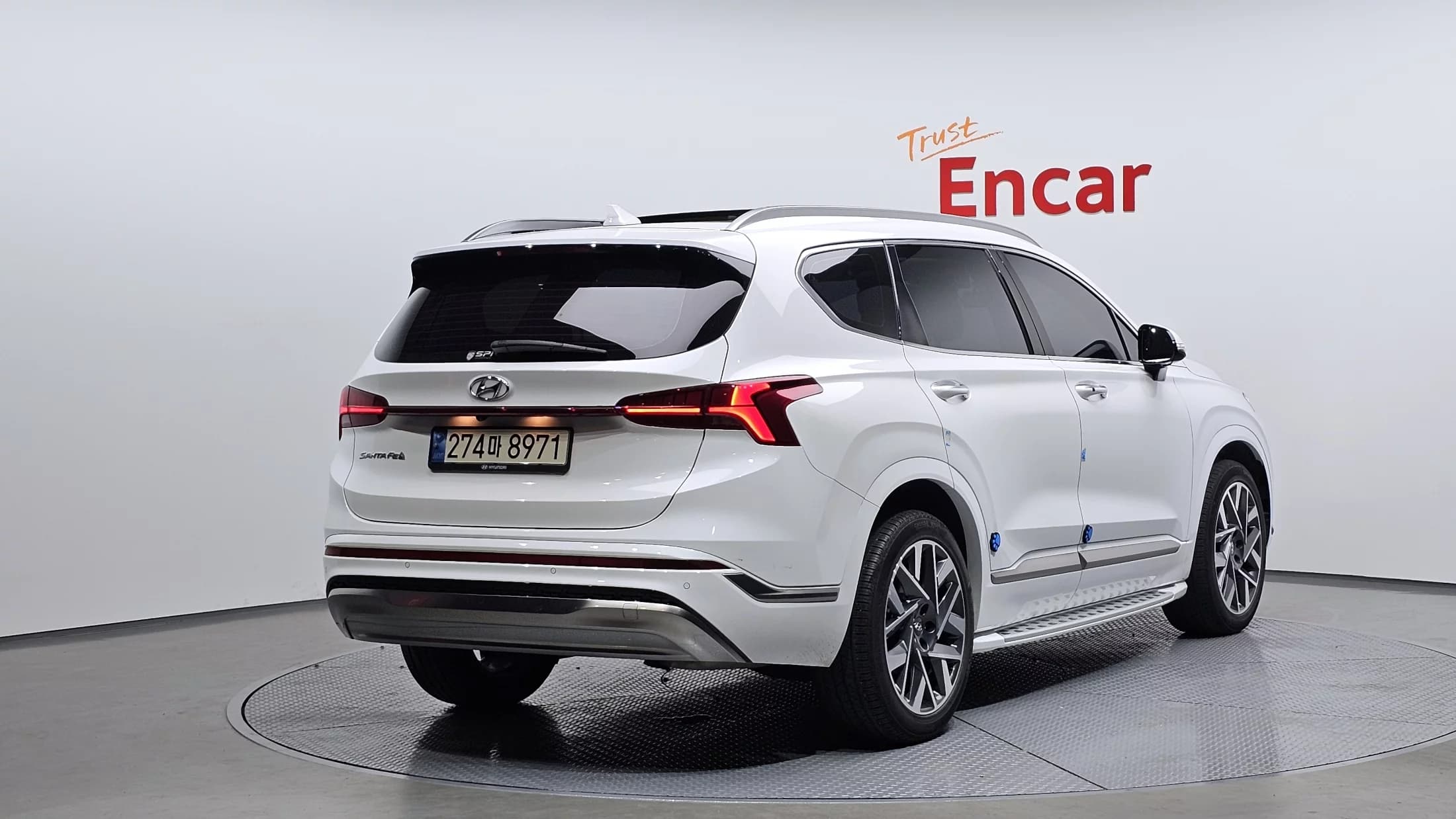 Hyundai Santa Fe Gasoline 2.5T 2WD Calligraphy, 2021 г. 43126 км. — фото 2