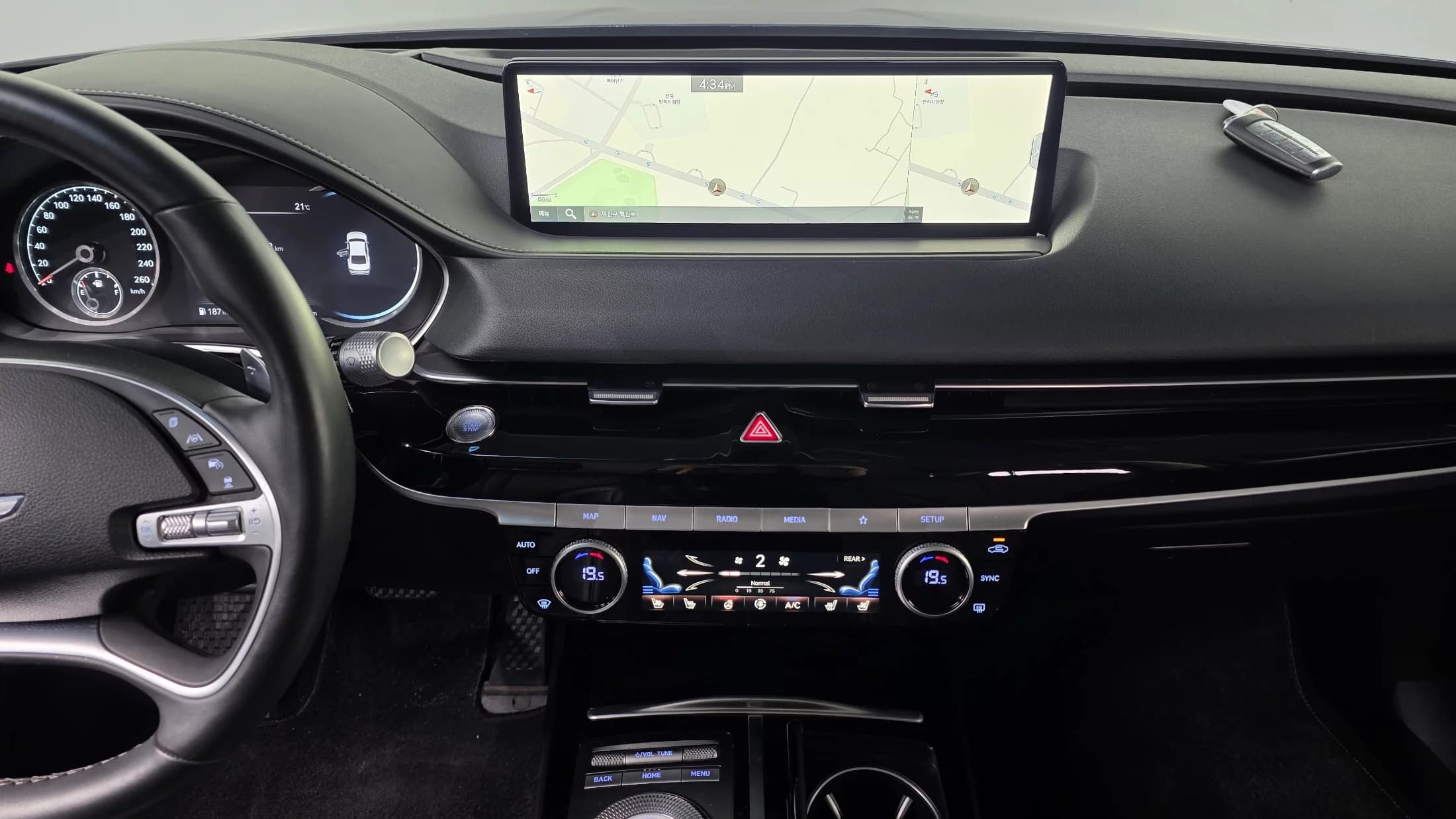 Genesis G80 Gasoline 2.5 Turbo AWD, 2021 г. 75208 км. — фото 15