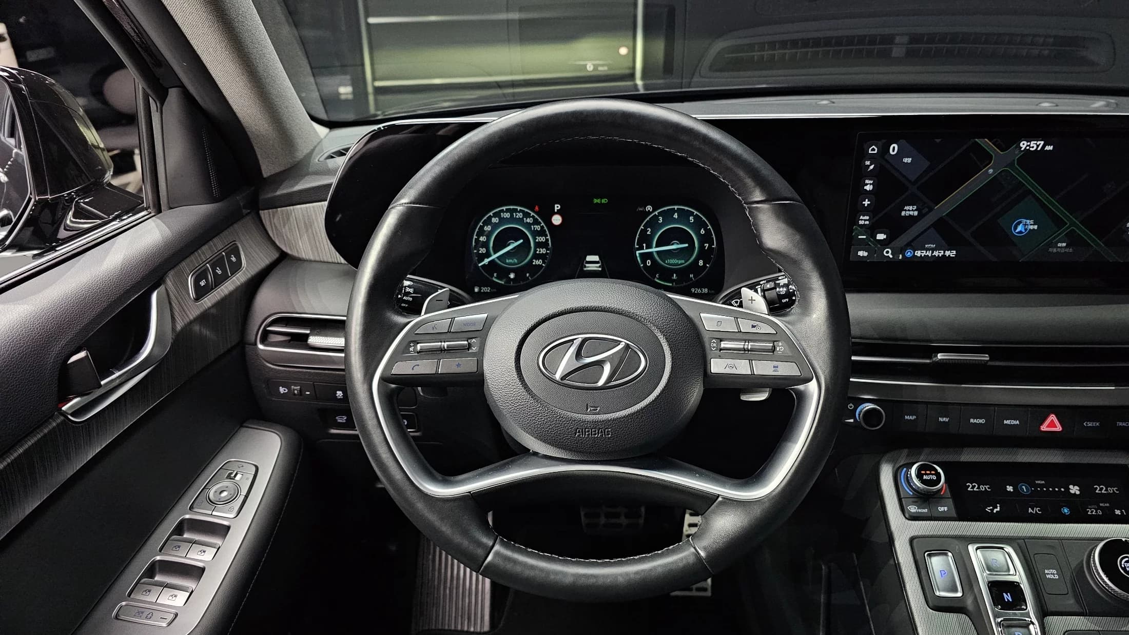 Hyundai Palisade Gasoline 3.8 2WD Prestige, 2022 г. 92773 км. — фото 13