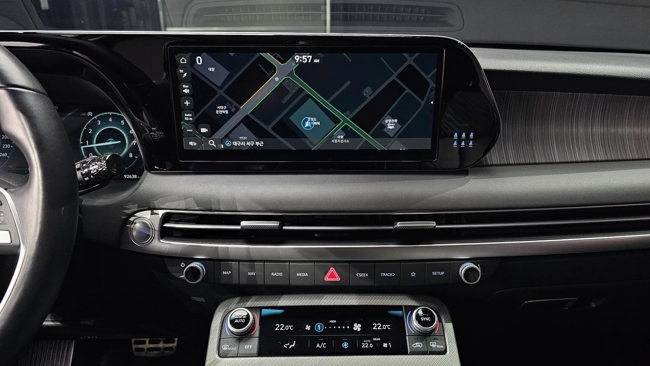 Hyundai Palisade Gasoline 3.8 2WD Prestige, 2022 г. 92773 км. — фото 16