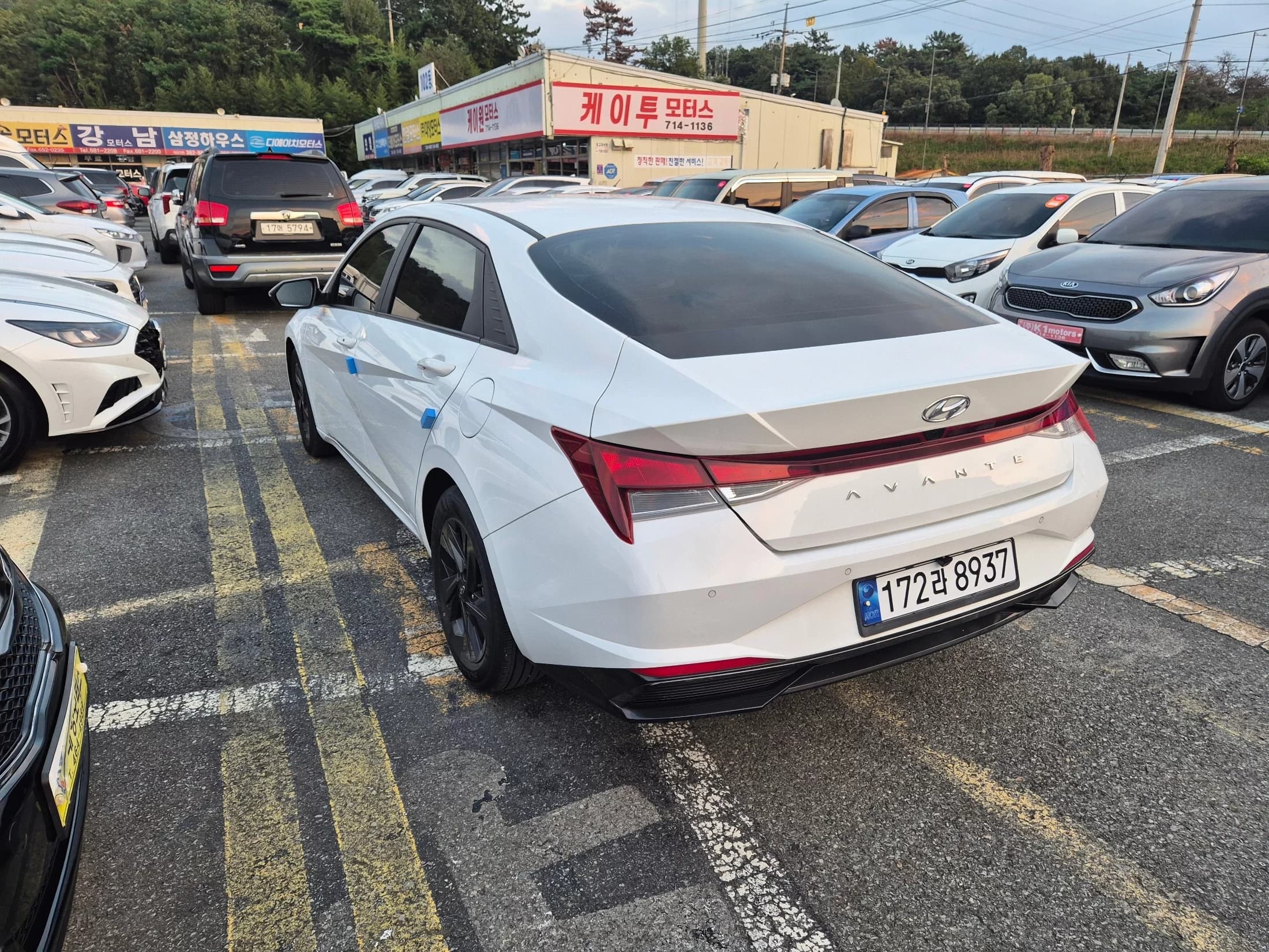 Hyundai AVANTE (Хендай Элантра) Modern, гибрид, 2021 г. 98238 км. — фото 19