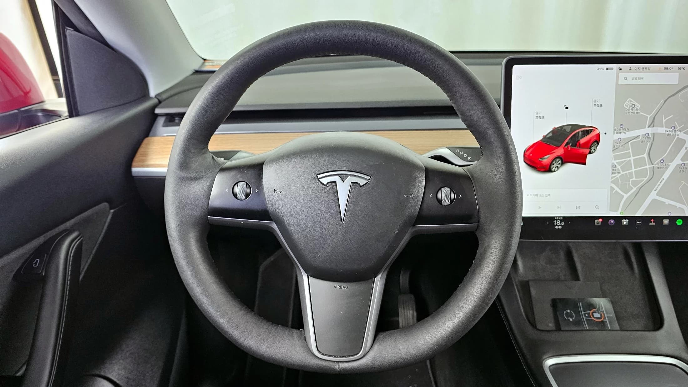 Tesla Model Y Standard Range, электромобиль, 2021 г. 190007 км. — фото 13