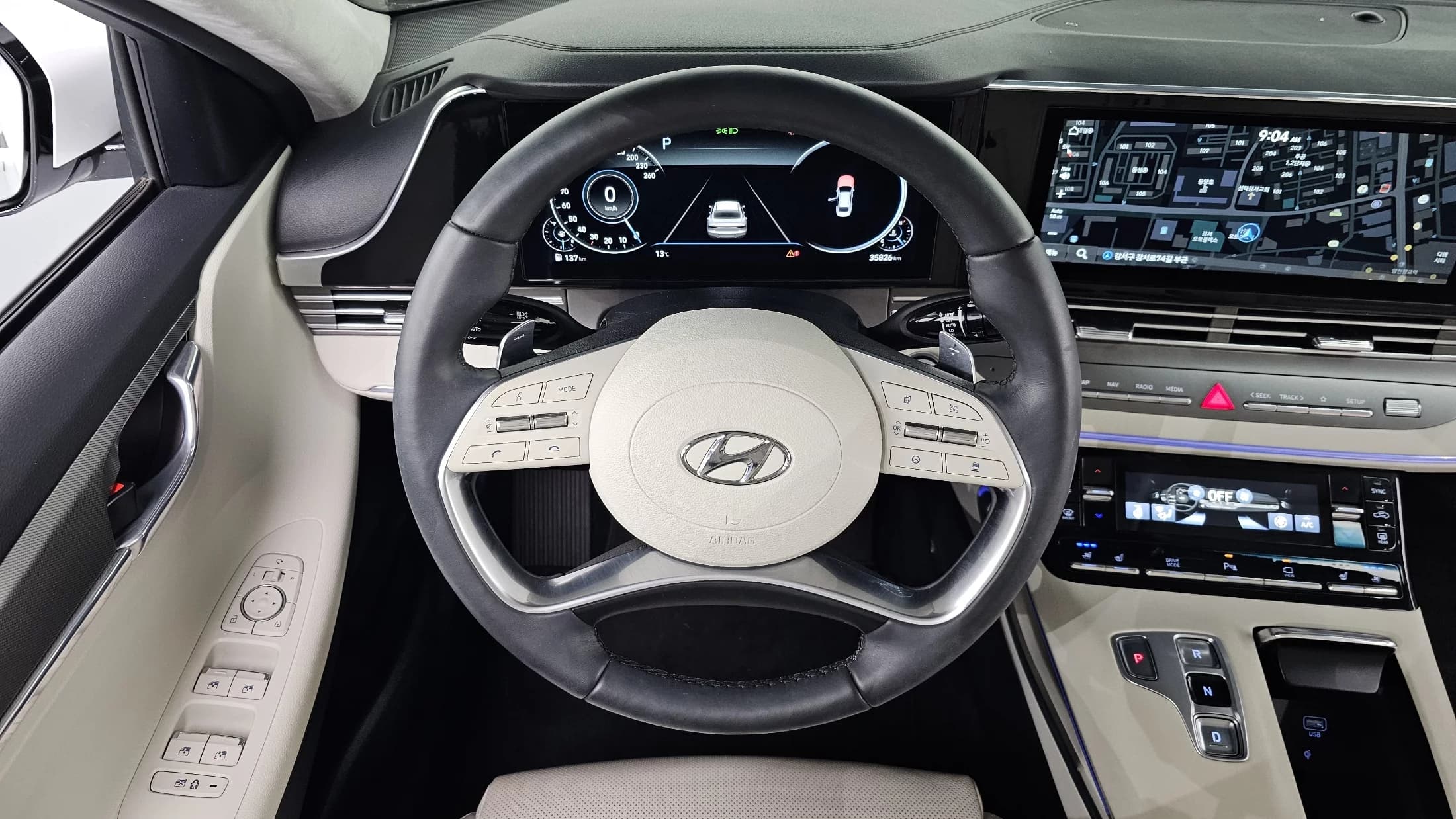 Hyundai Grandeur 2.5 Le Blanc, 2022 г. 35950 км. — фото 13
