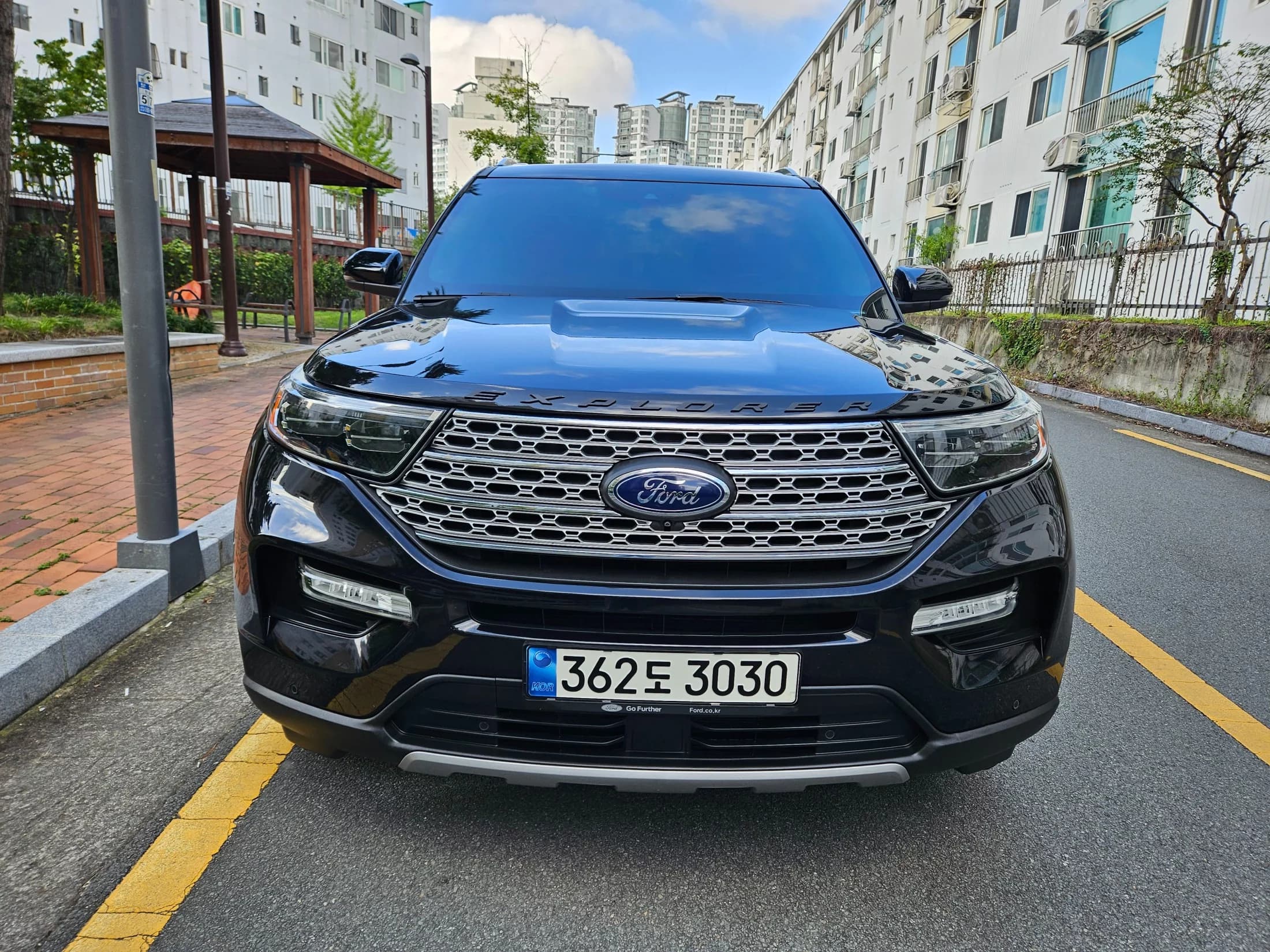 Ford EXPLORER 2.3 LimIted 4WD, 2021 г. 89106 км. — фото 3