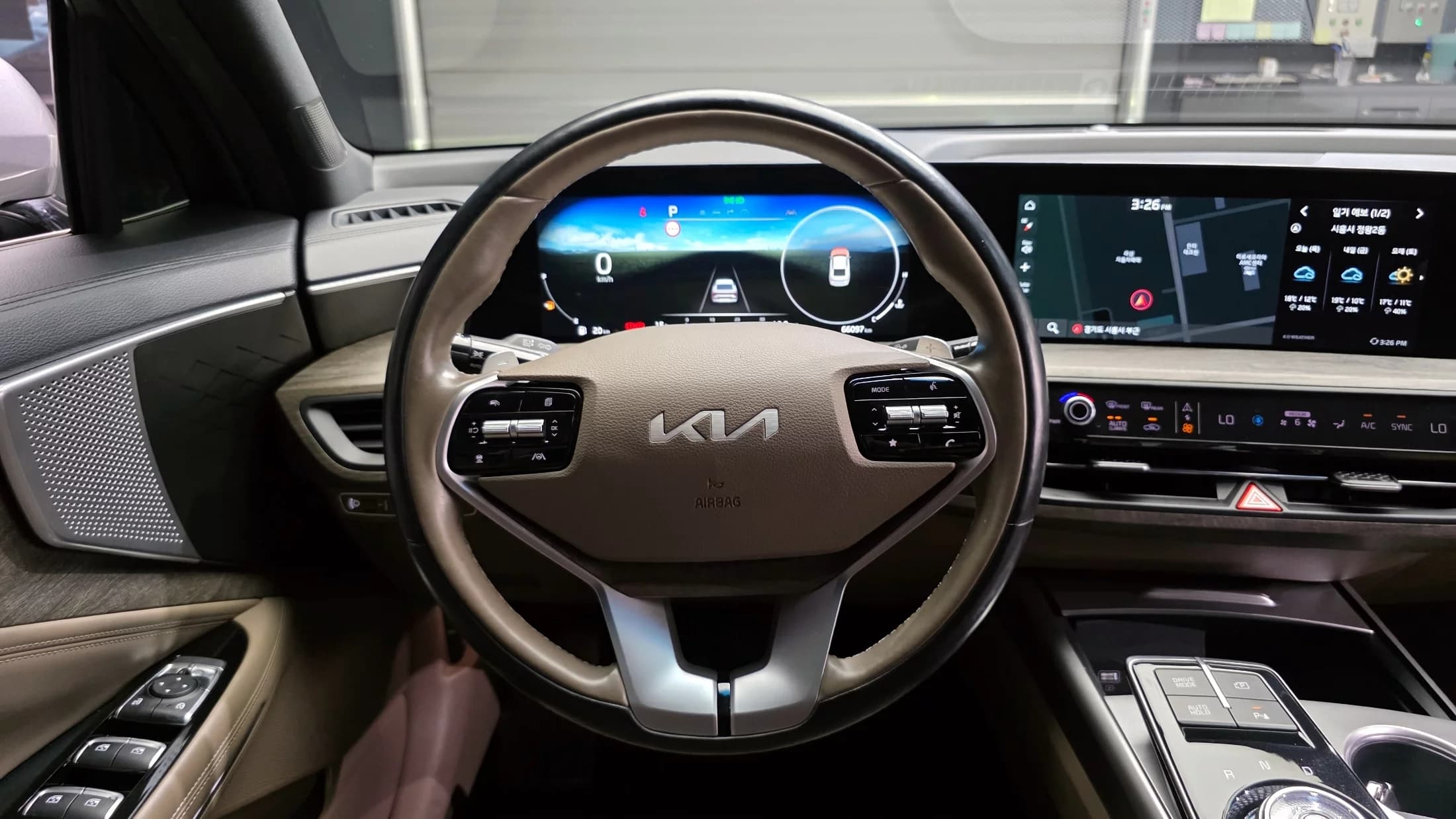Kia K8 2.5 Gasoline 2WD Noblesse Light, 2021 г. 66133 км. — фото 13