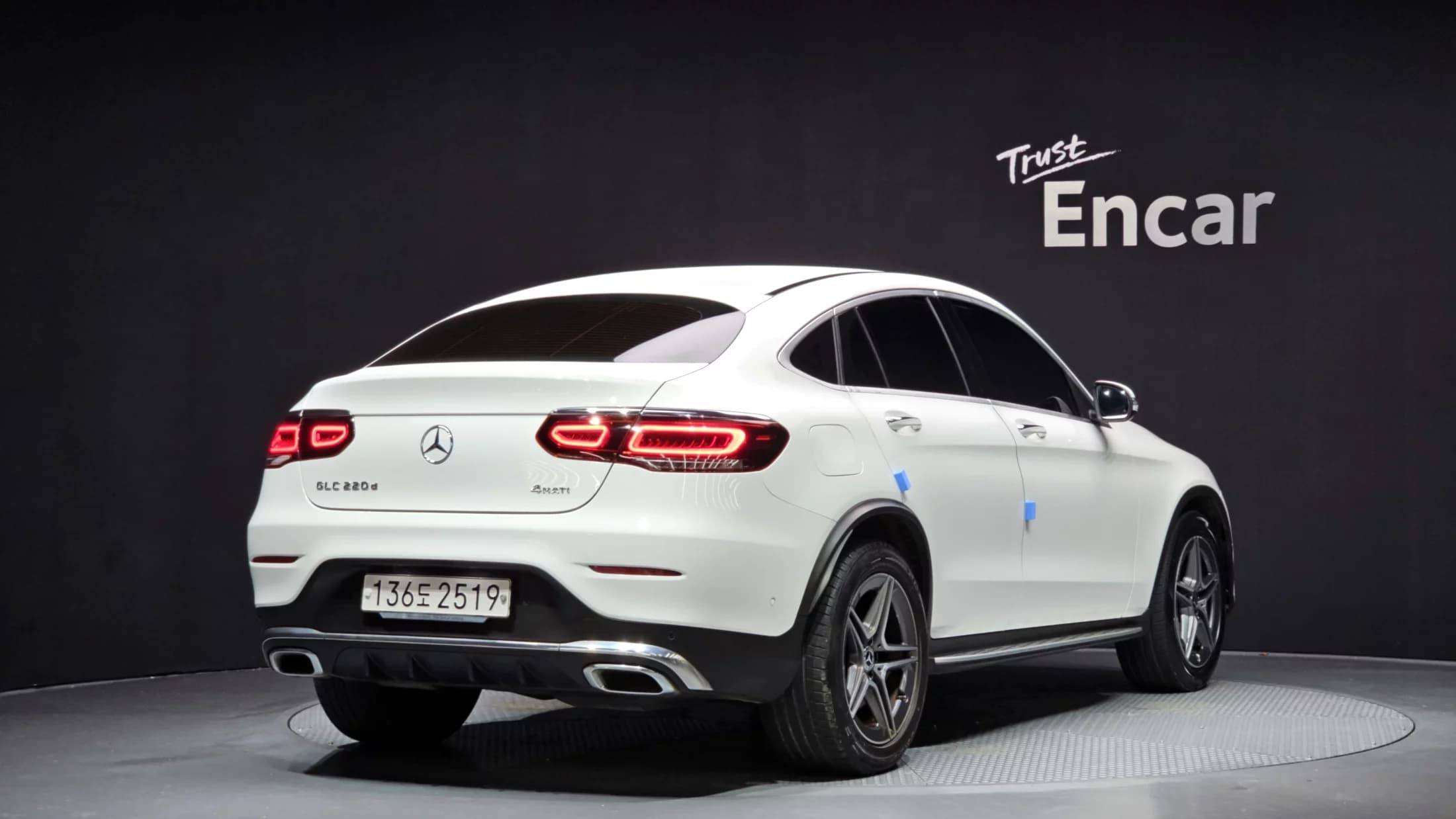 Mercedes-Benz GLC-Class GLC220 d 4MATIC Coupe, 2021 г. 140805 км. — фото 2