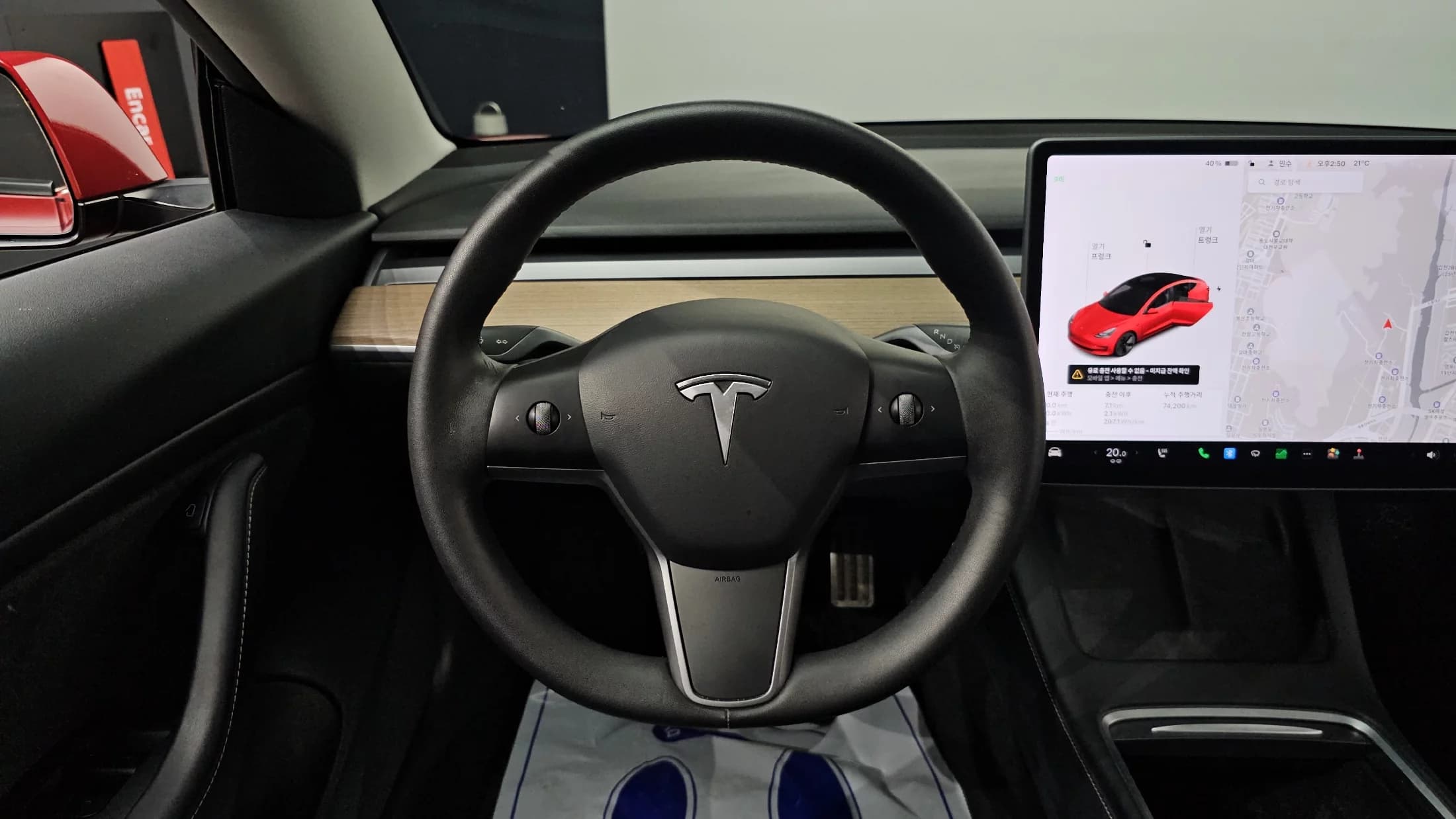 Tesla MODEL 3 Long Range, электромобиль, 2021 г. 74200 км. — фото 13