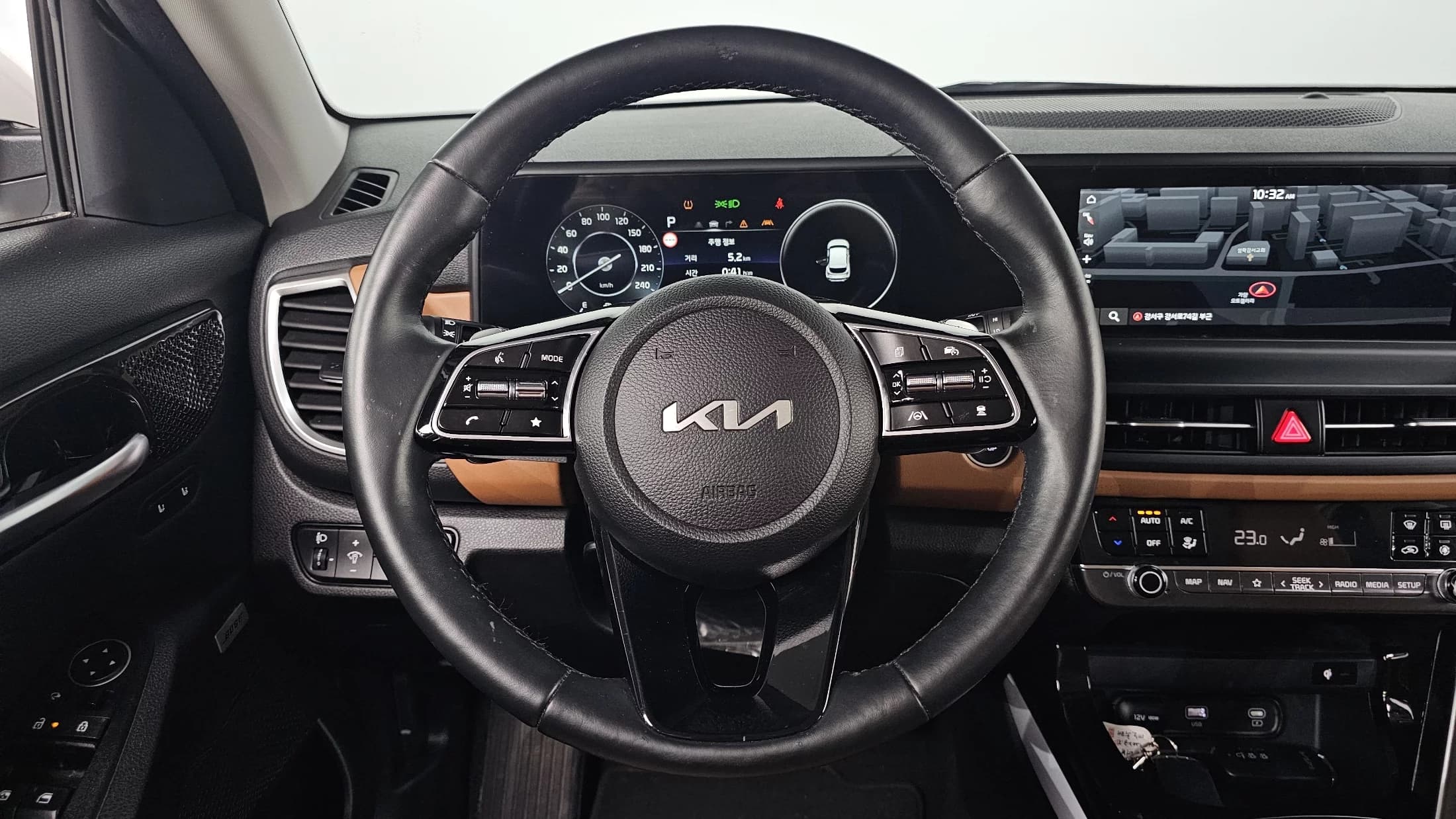 Kia Seltos Gasoline 1.6 Turbo 2WD Signature, 2023 г. 7582 км. — фото 13