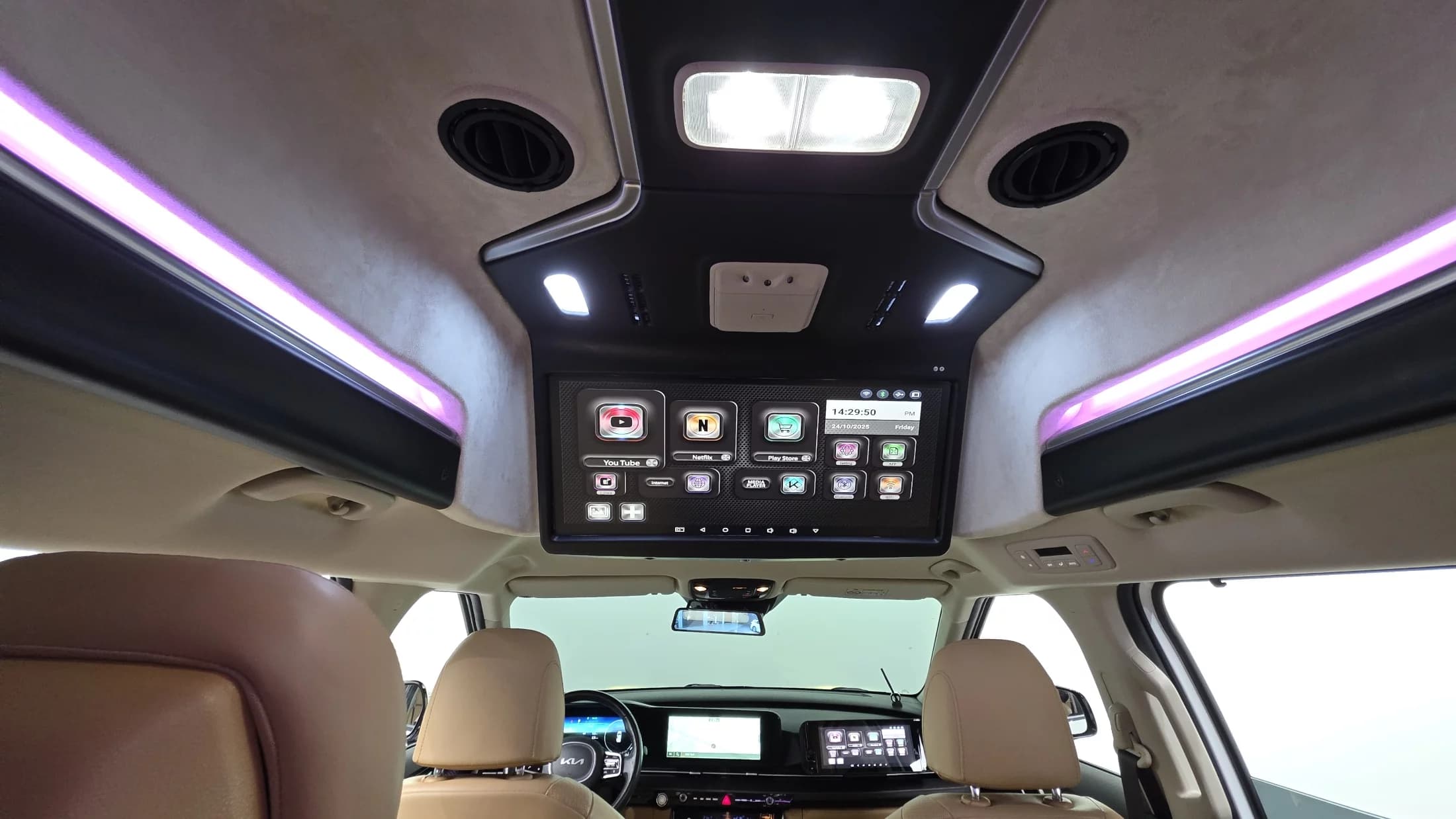 Kia Carnival Gasoline 7-seater Limousine(Special vehicle), 2022 г. 38790 км. — фото 19