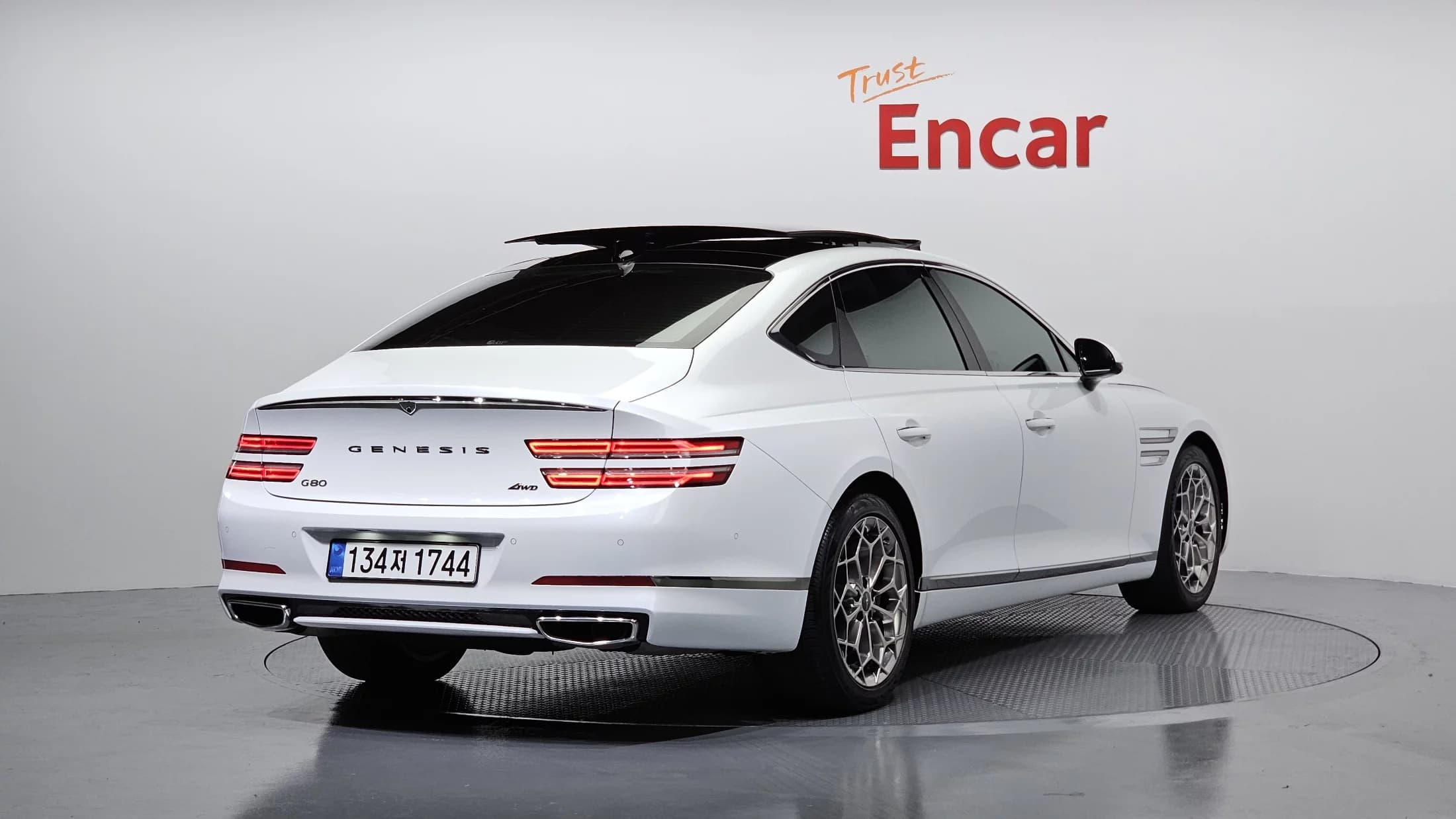 Genesis G80 Gasoline 2.5 Turbo AWD, 2022 г. 42346 км. — фото 2