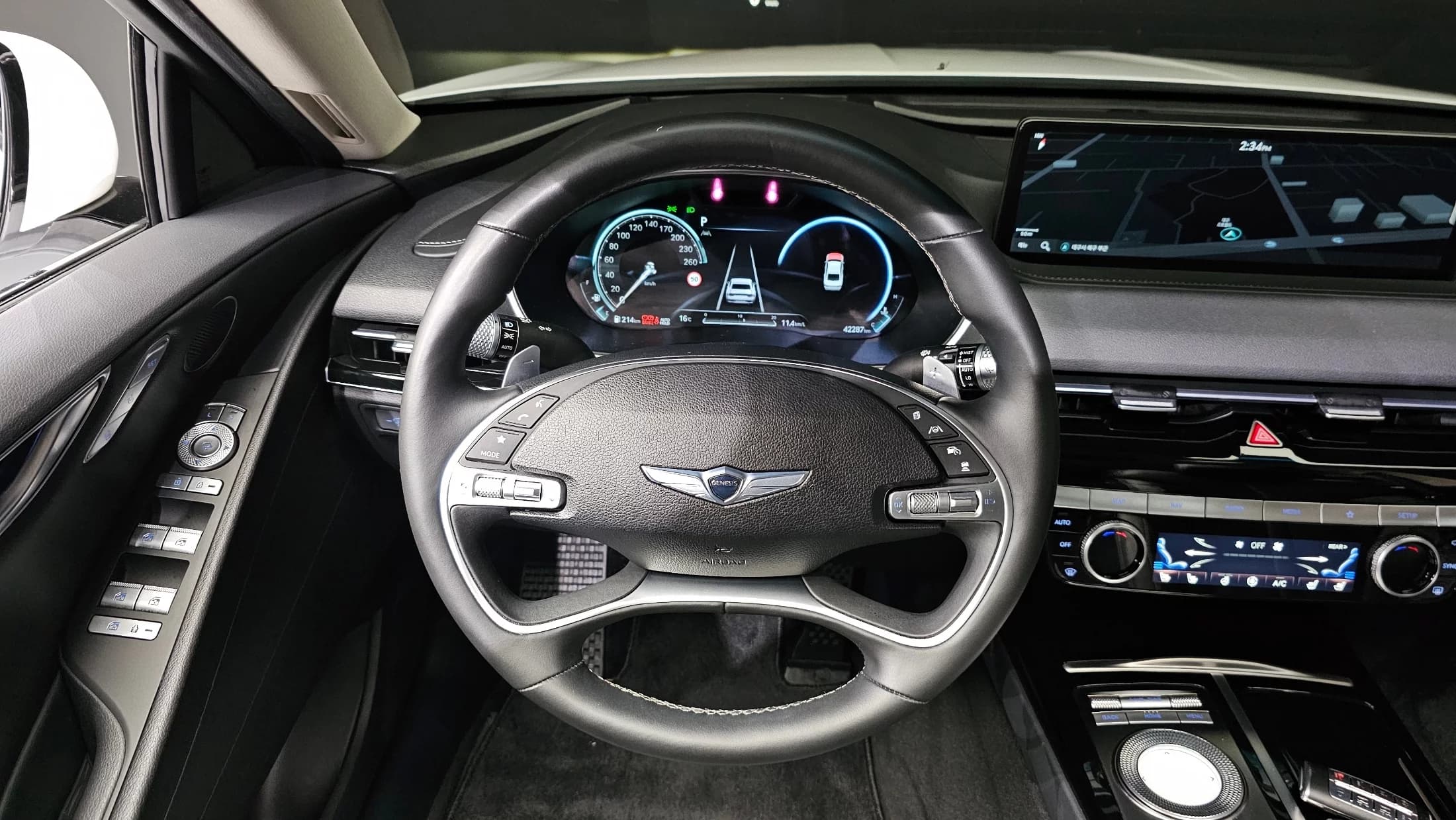 Genesis G80 Gasoline 2.5 Turbo AWD, 2022 г. 42346 км. — фото 13