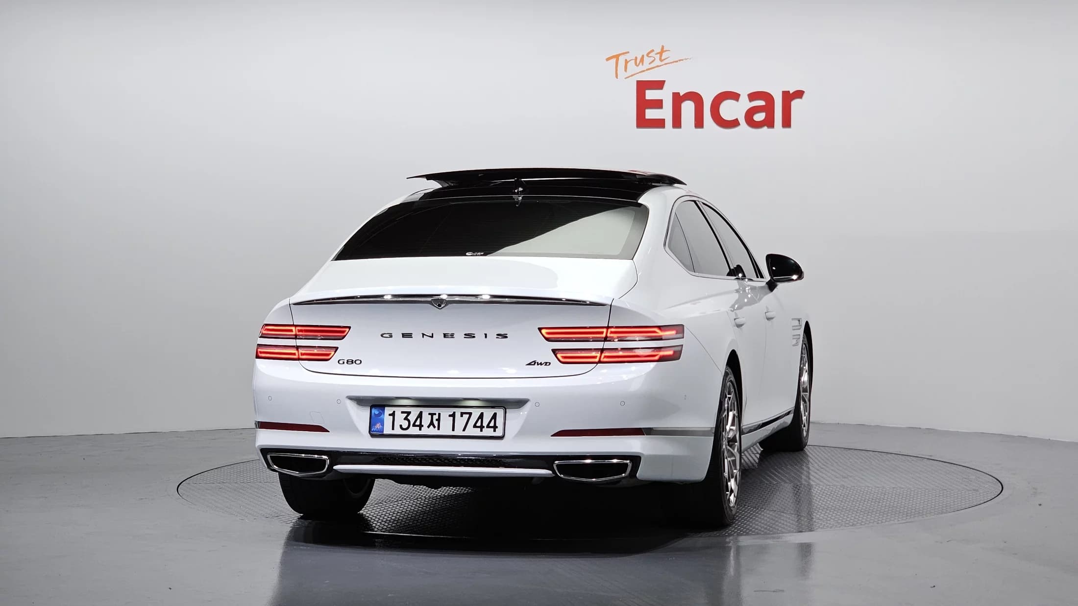 Genesis G80 Gasoline 2.5 Turbo AWD, 2022 г. 42346 км. — фото 4